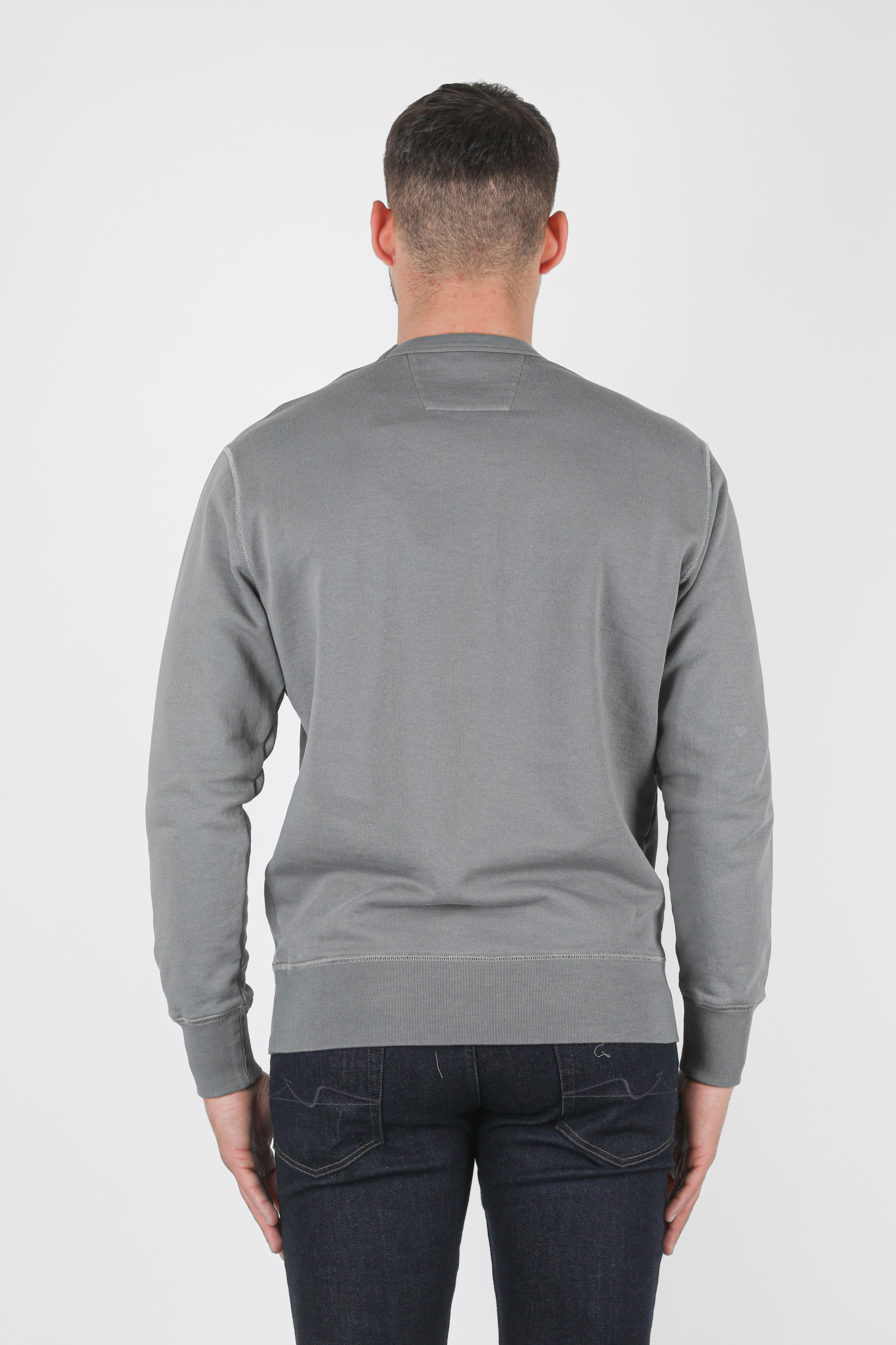 SWEAT C.P COMPANY ANTHRACITE LOGO S303A-938