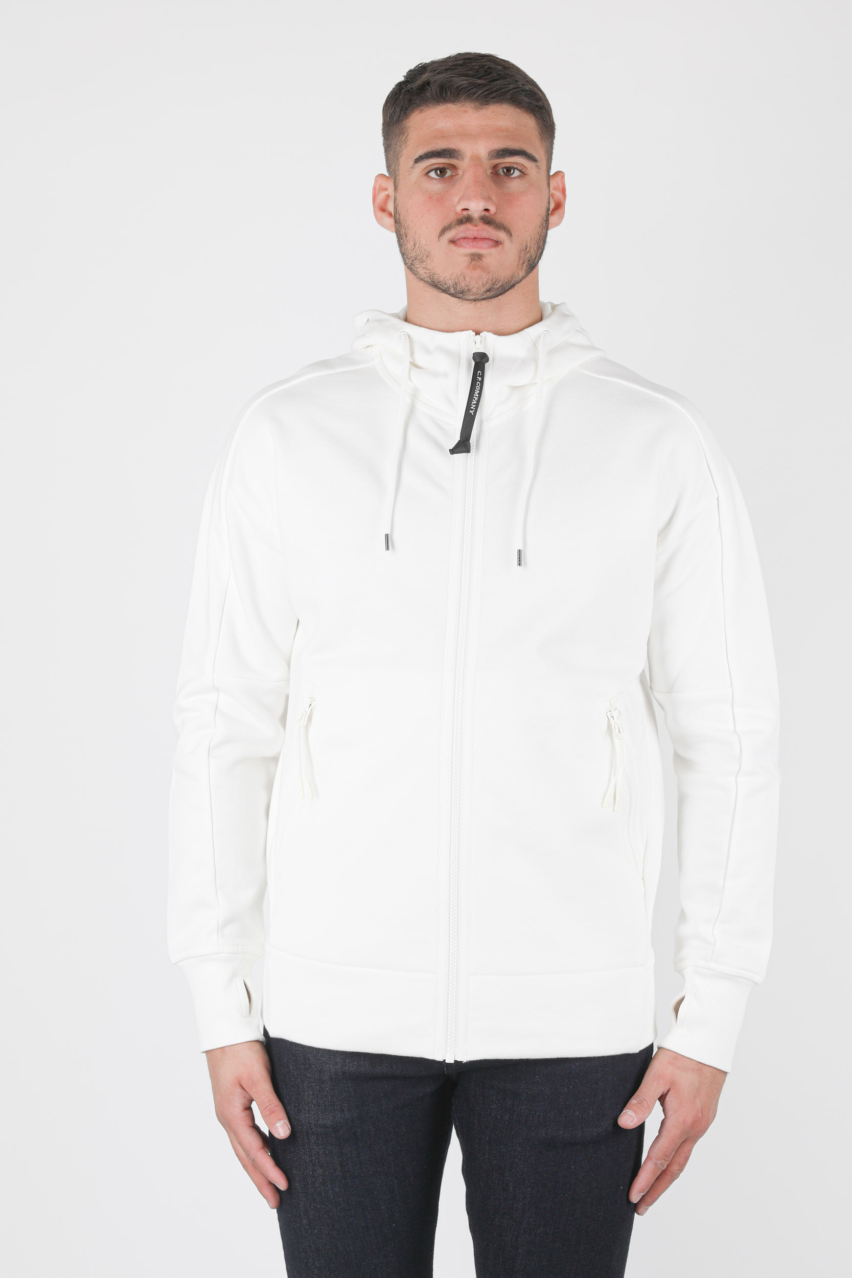 GILET C.P COMPANY BLANC S046A-103