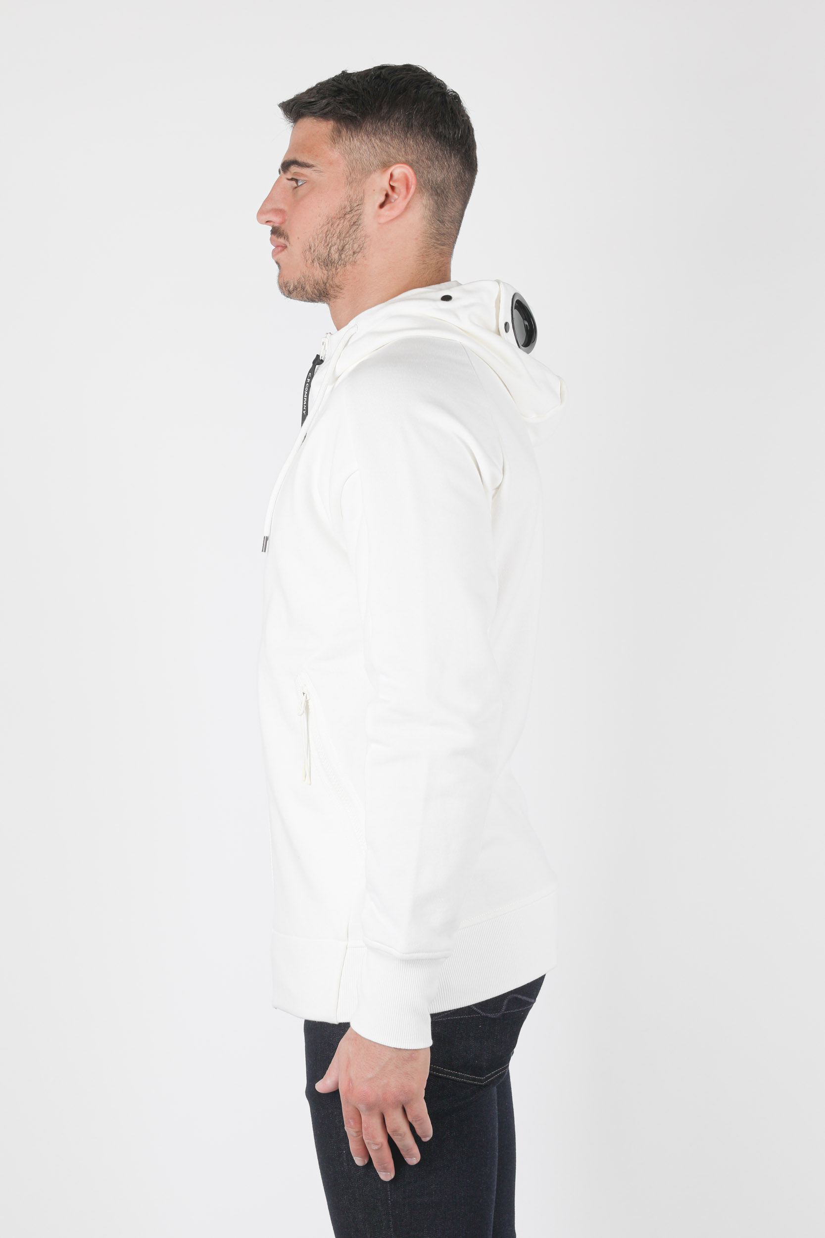 GILET C.P COMPANY BLANC S046A-103