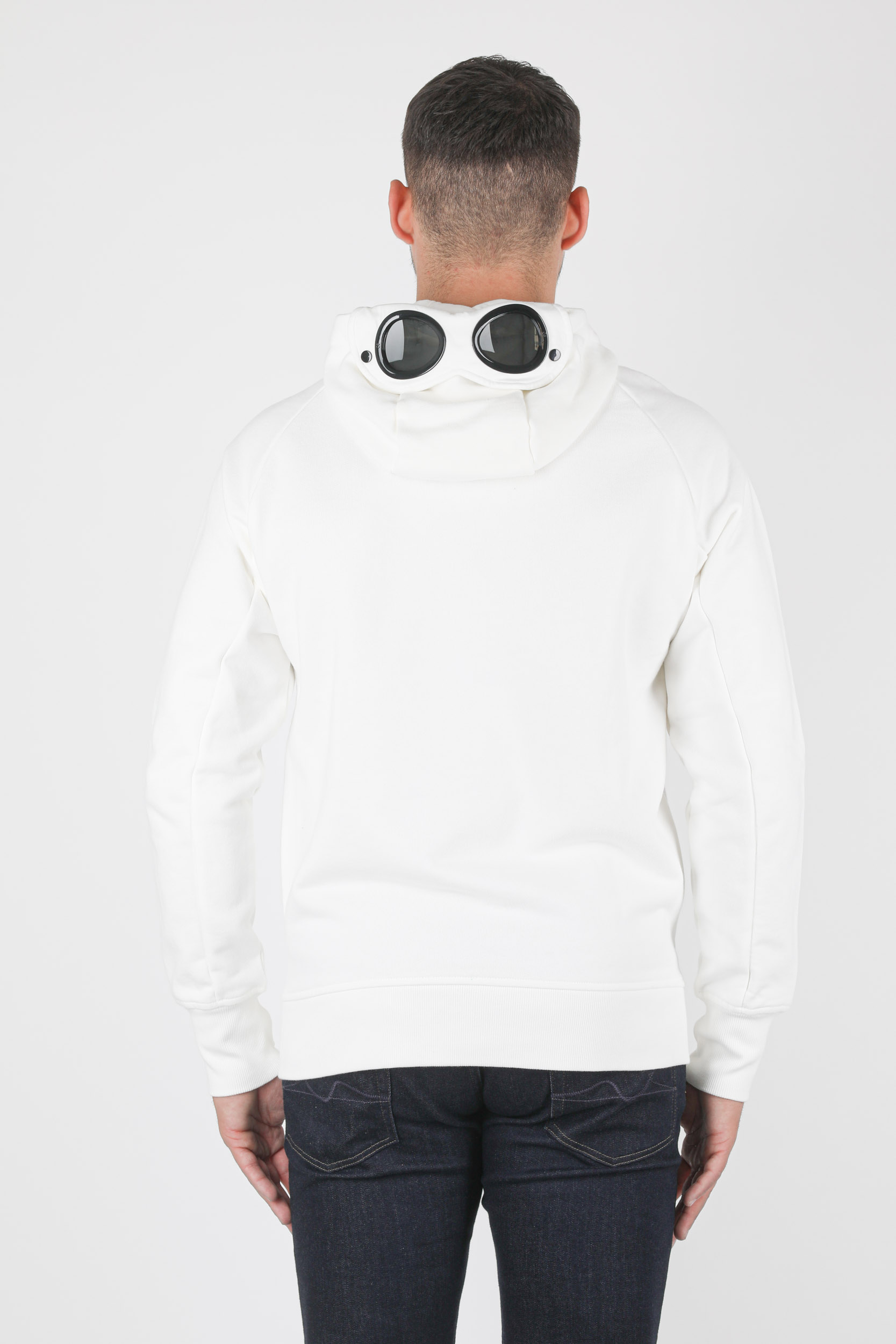 GILET C.P COMPANY BLANC S046A-103