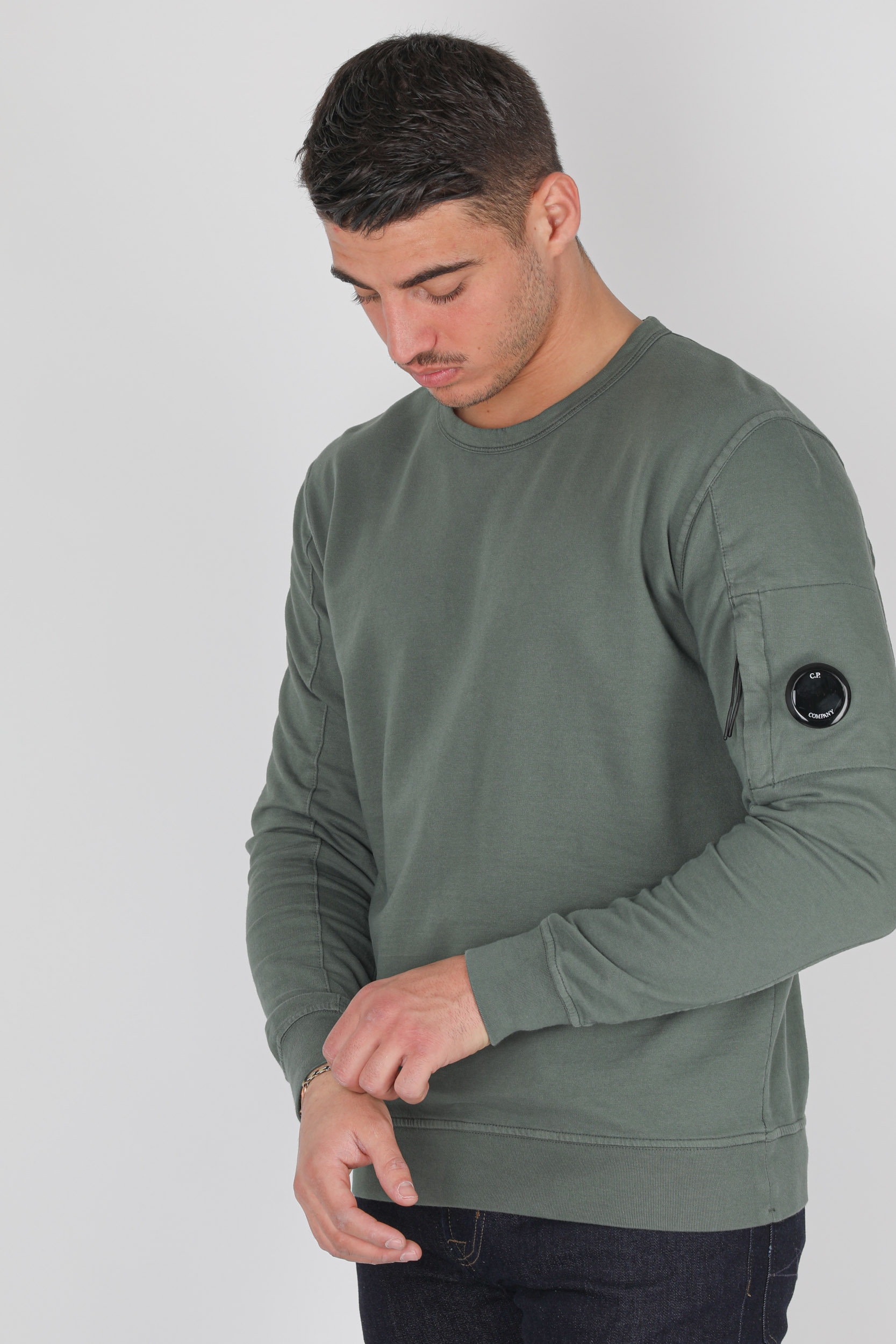 SWEAT C.P COMPANY VERT SAUGE S043A-668