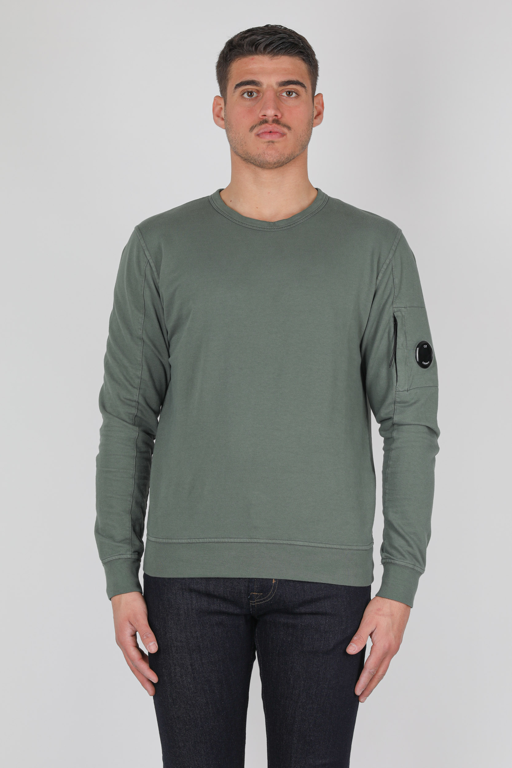 SWEAT C.P COMPANY VERT SAUGE S043A-668