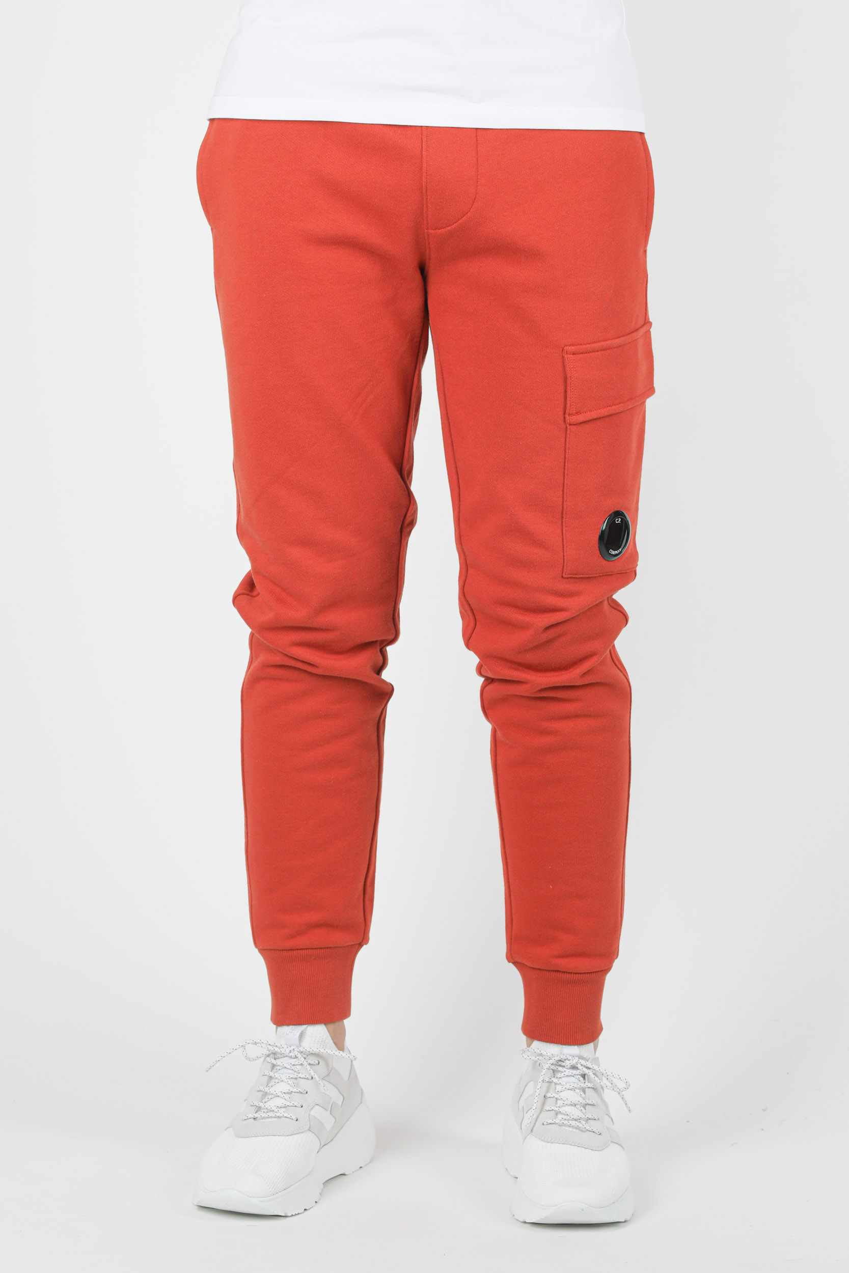 BAS DE JOGGING C.P COMPANY BRIQUE P042A-468