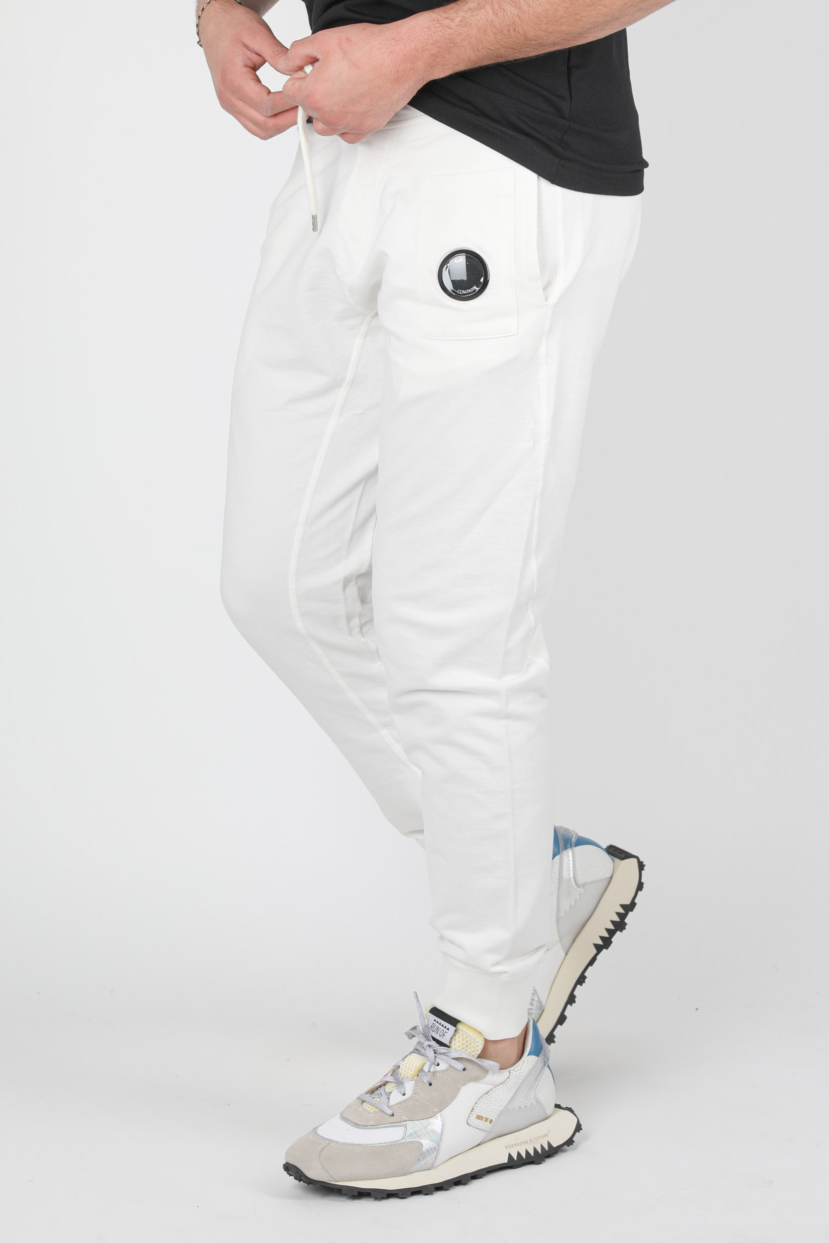 PANTALON DE JOGGING C.P COMPANY BLANC P156A-103