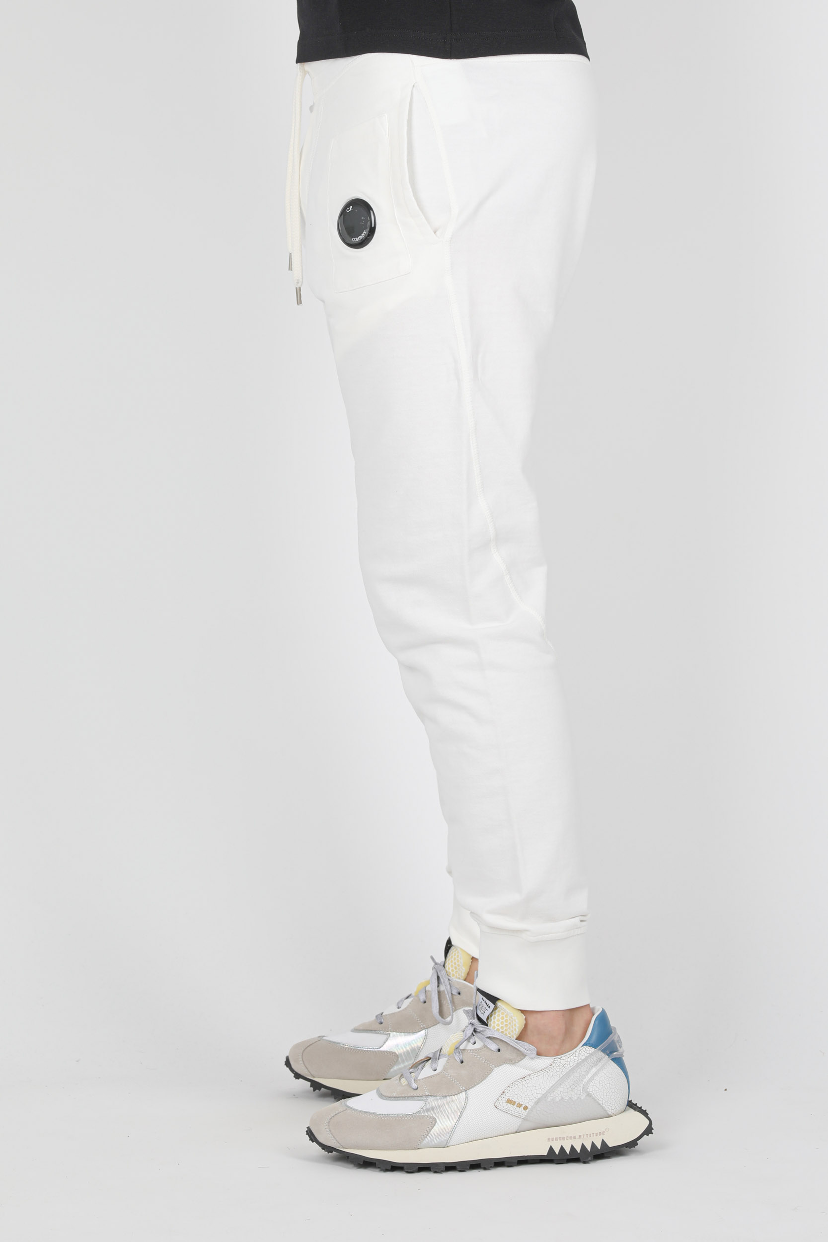 PANTALON DE JOGGING C.P COMPANY BLANC P156A-103