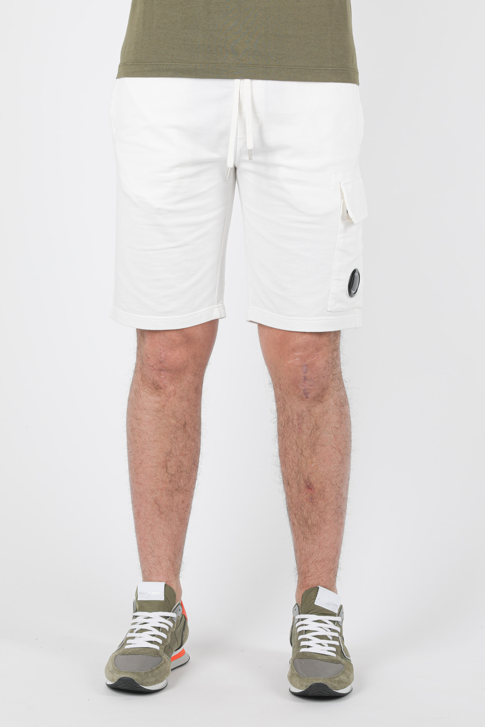 SHORT C.P COMPANY BLANC B041A-103