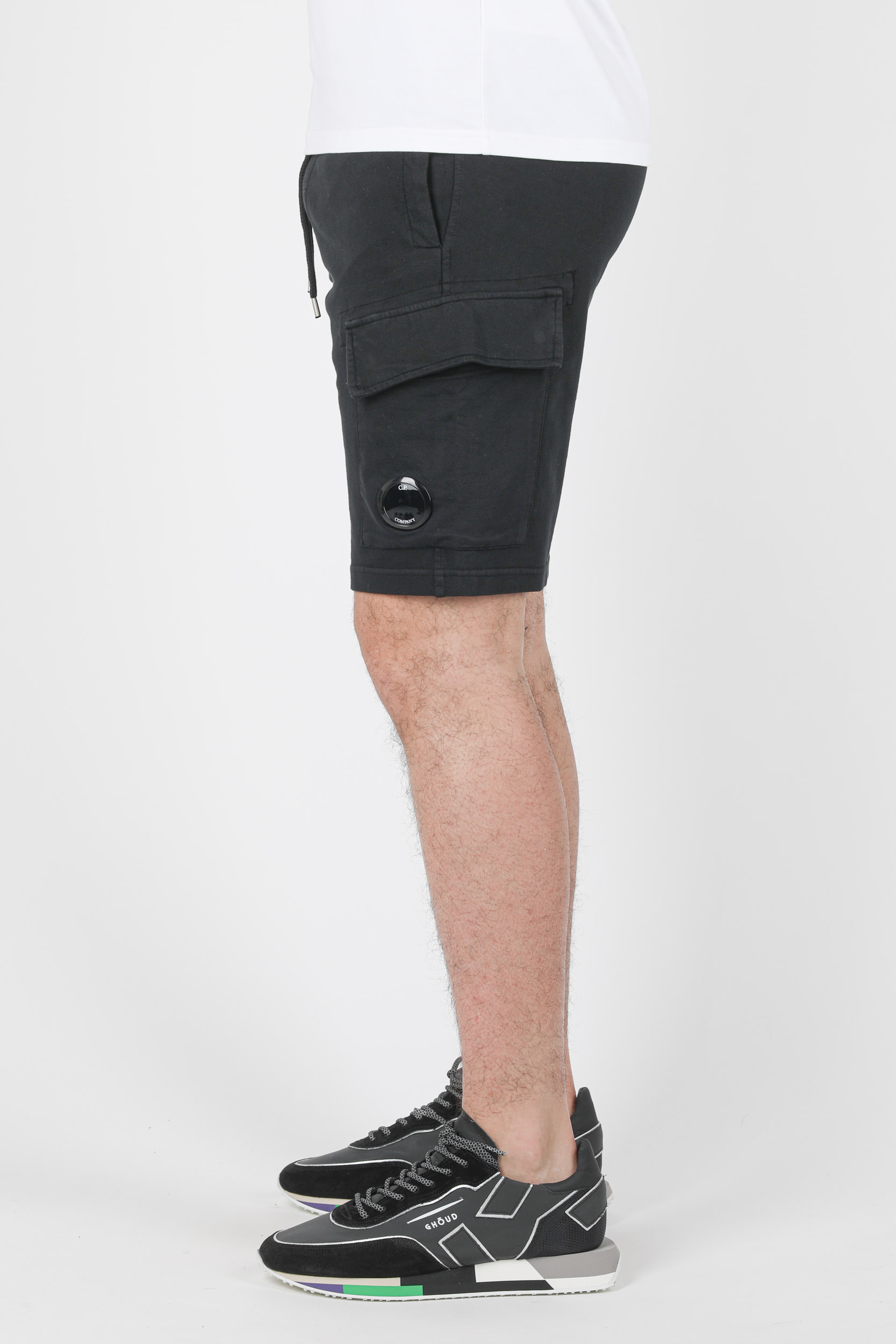 SHORT C.P COMPANY NOIR B041A-999