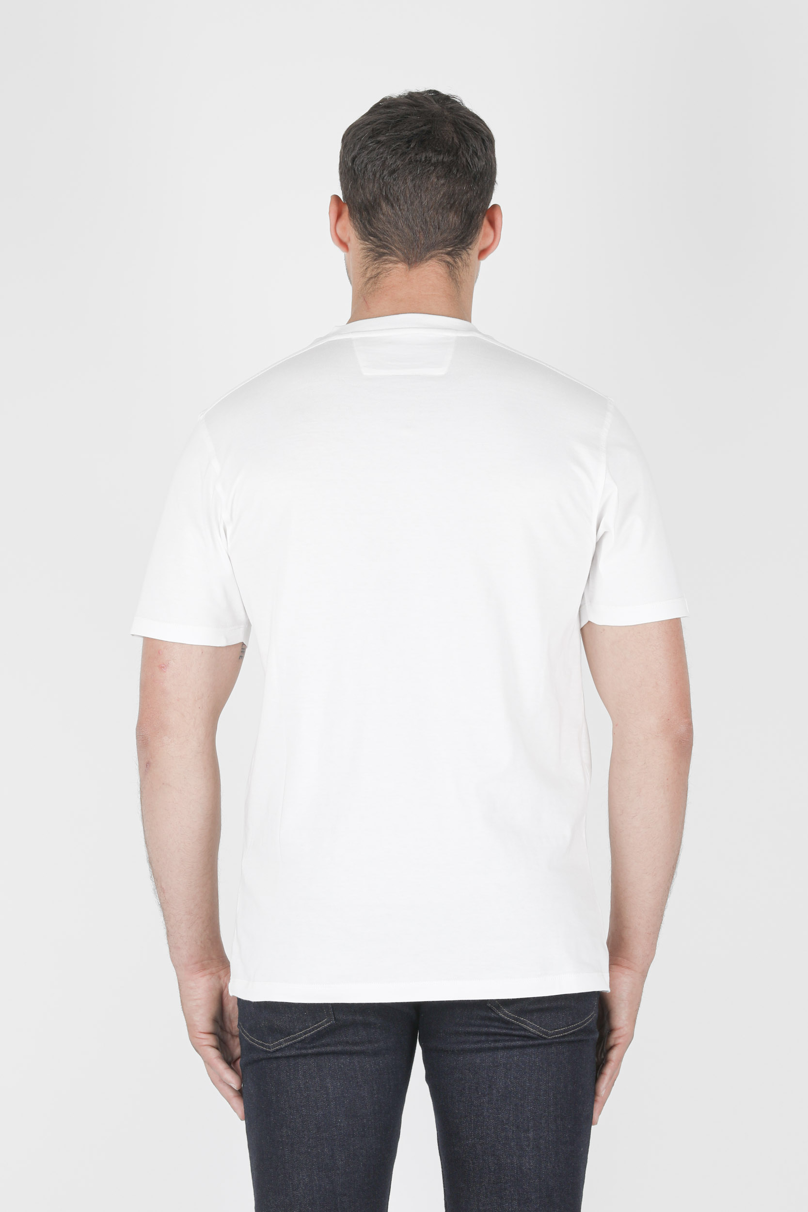 T-SHIRT C.P COMPANY BLANC S213A-103