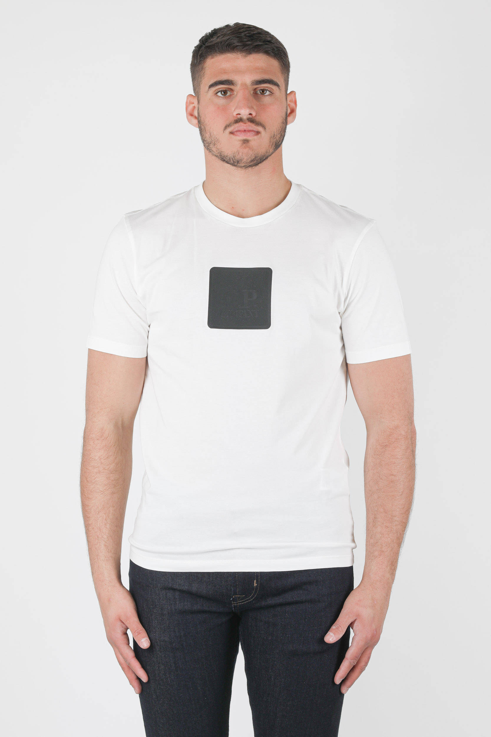 T-SHIRT C.P COMPANY BLANC S065A-103