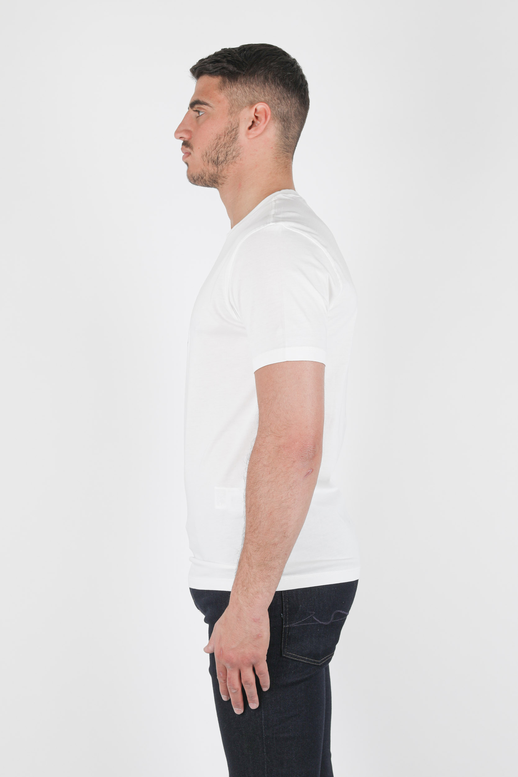 T-SHIRT C.P COMPANY BLANC S065A-103