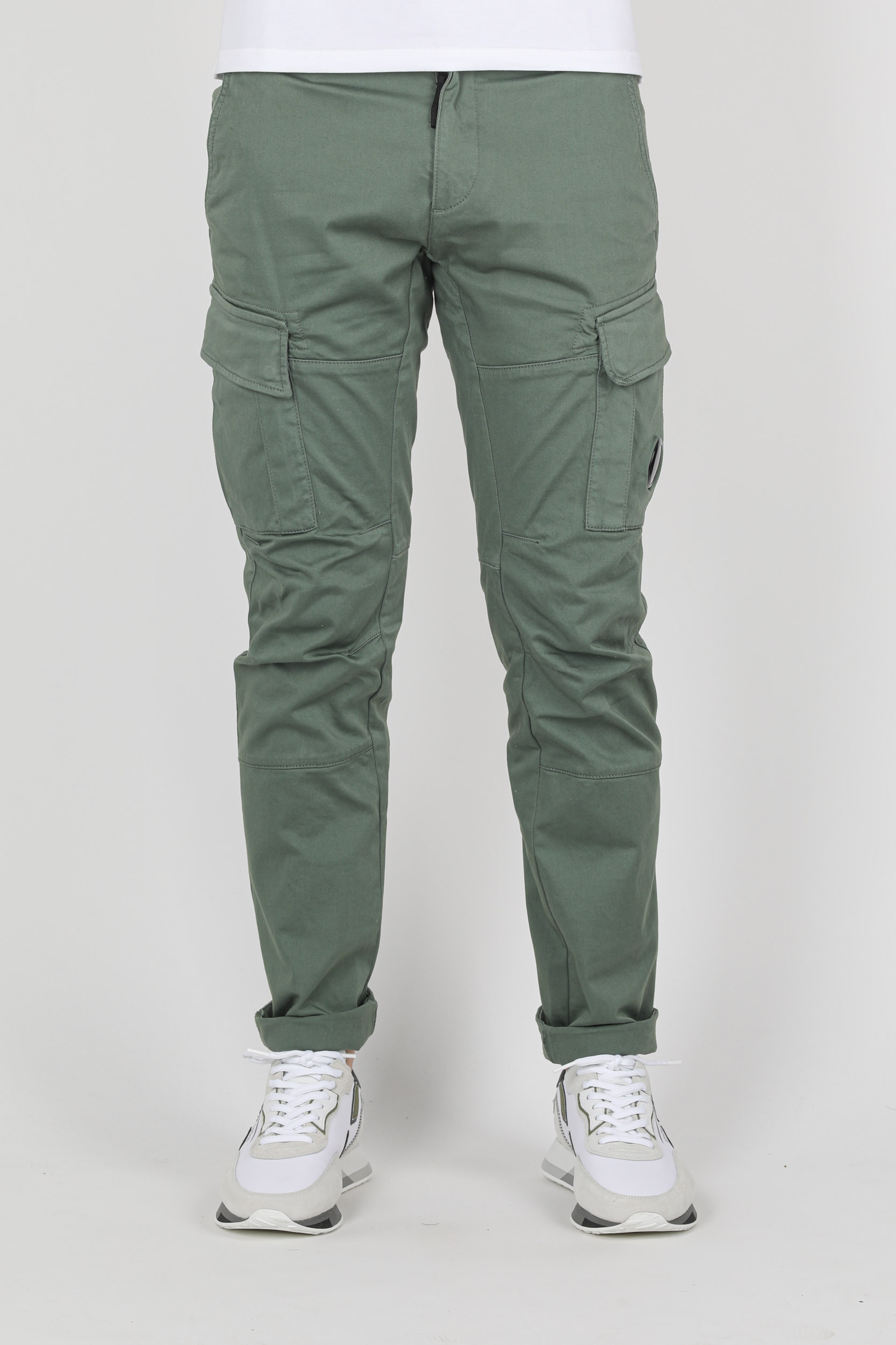 PANTALON CARGO C.P COMPANY VERT SAUGE A151A-668