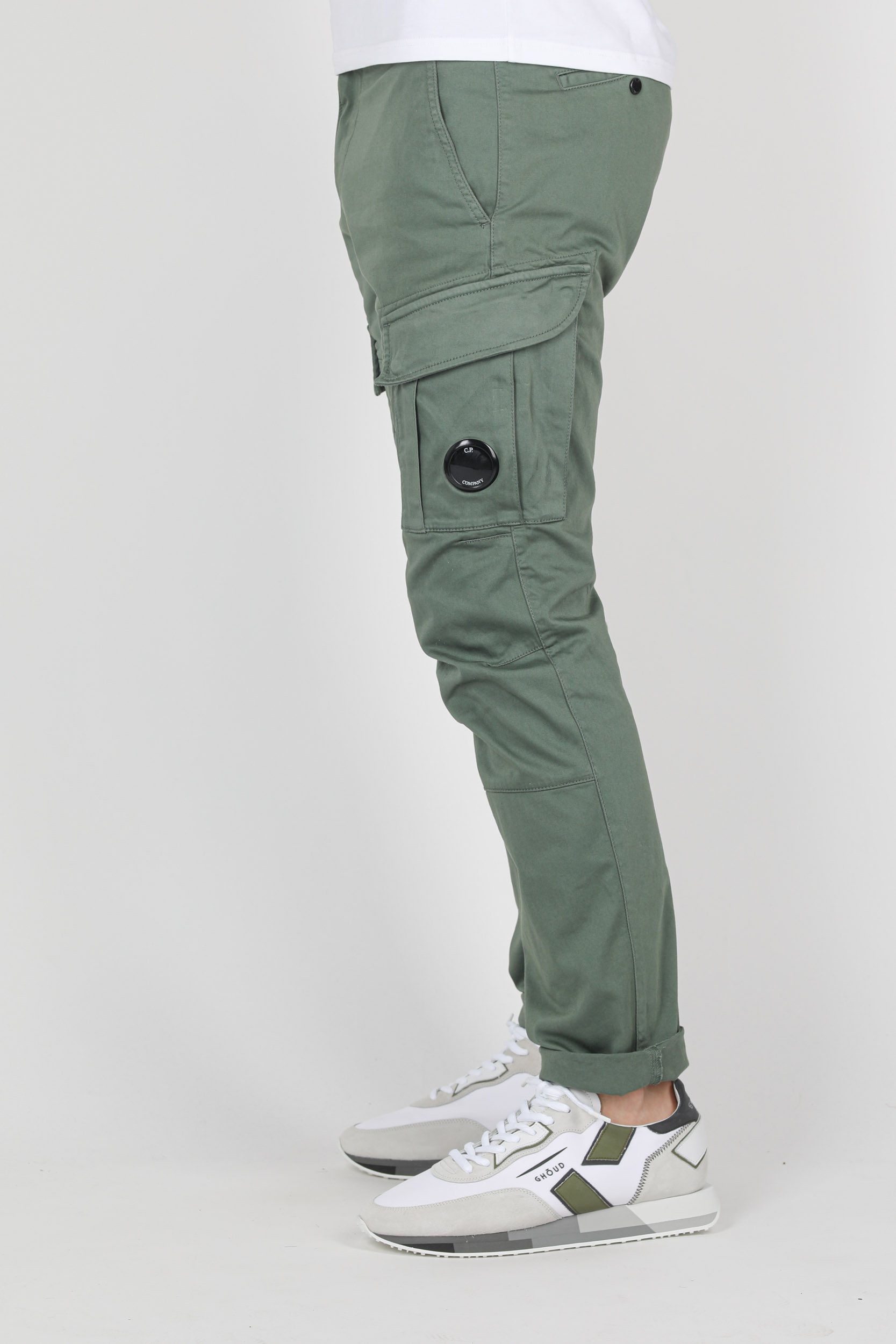 PANTALON CARGO C.P COMPANY VERT SAUGE A151A-668