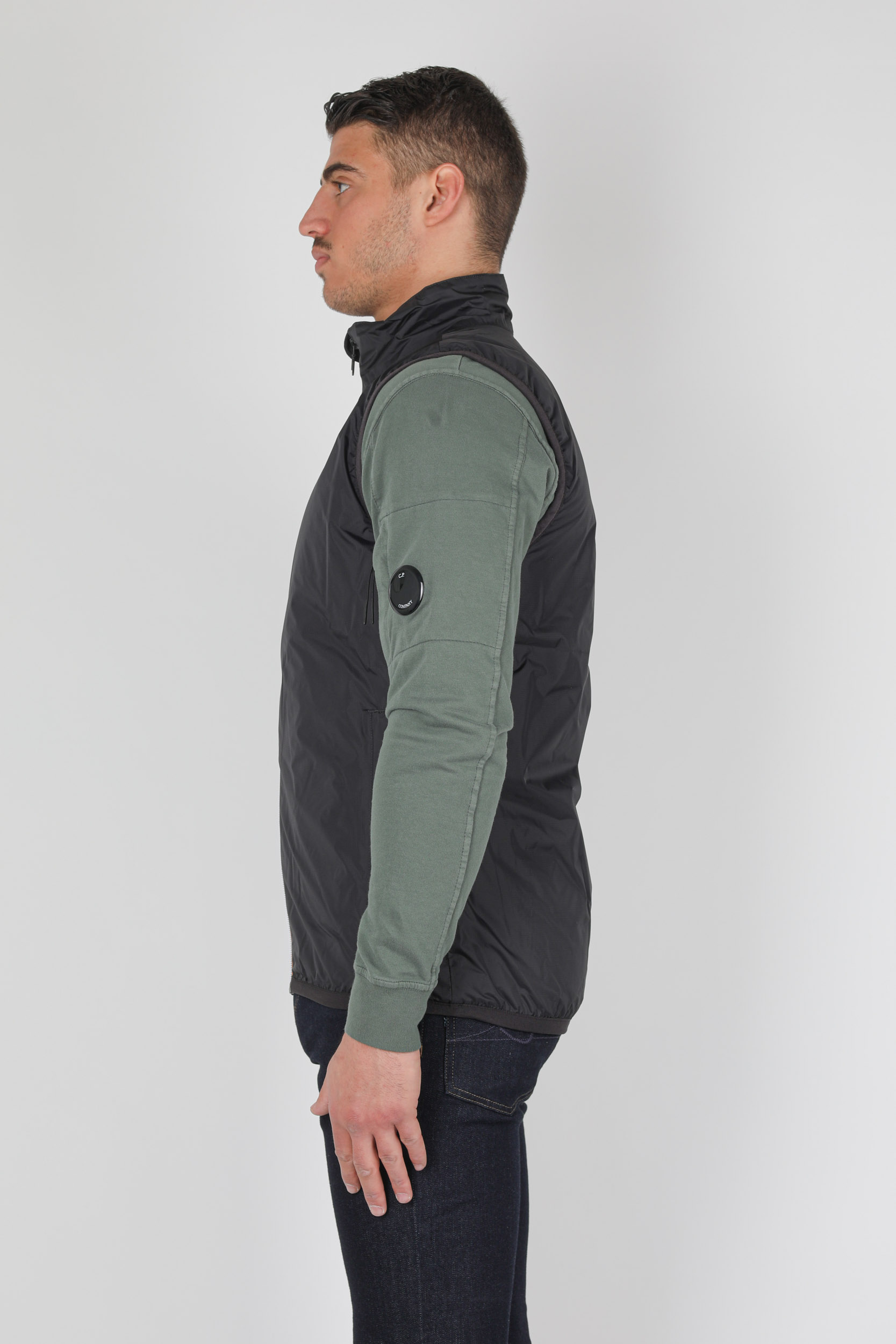 COUPE-VENT SANS MANCHES K-WAY NOIR K00BDF0-K02