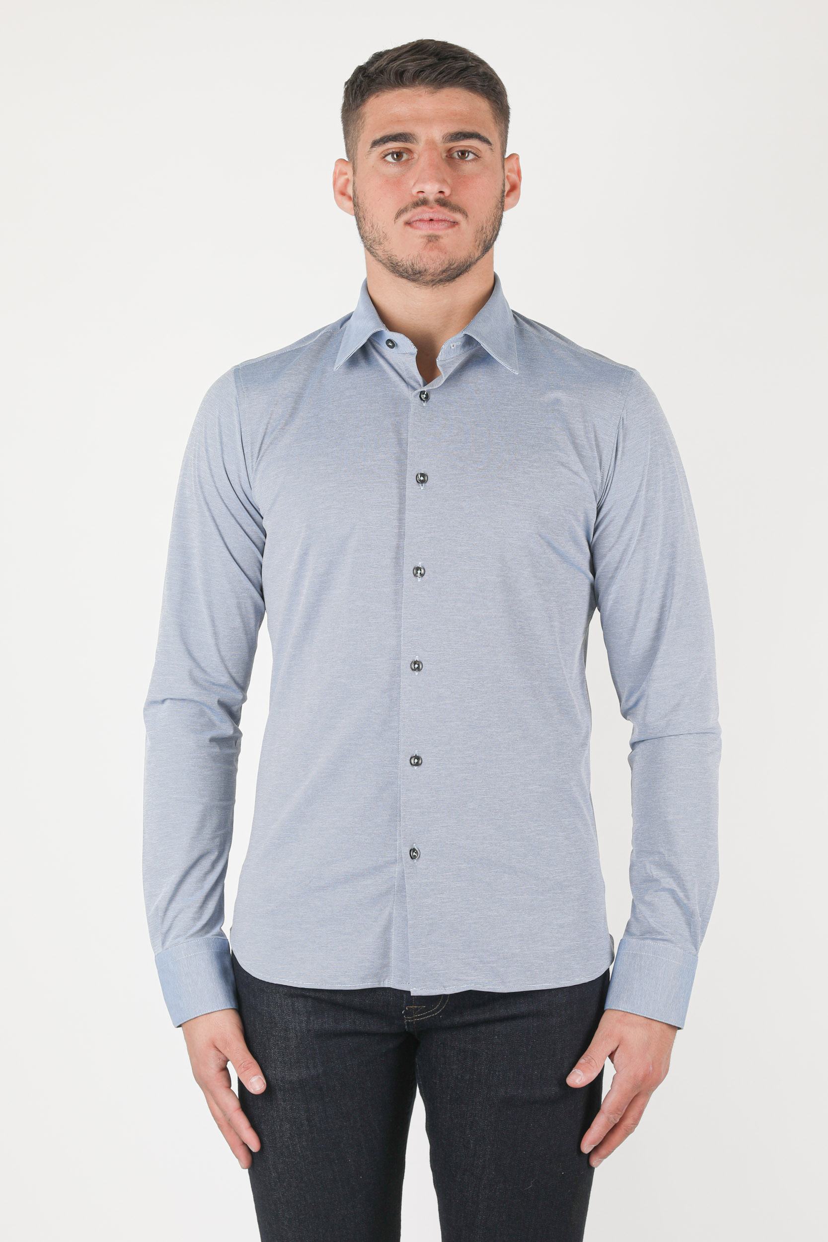 CHEMISE RRD BLEU CHINE 21188-V07