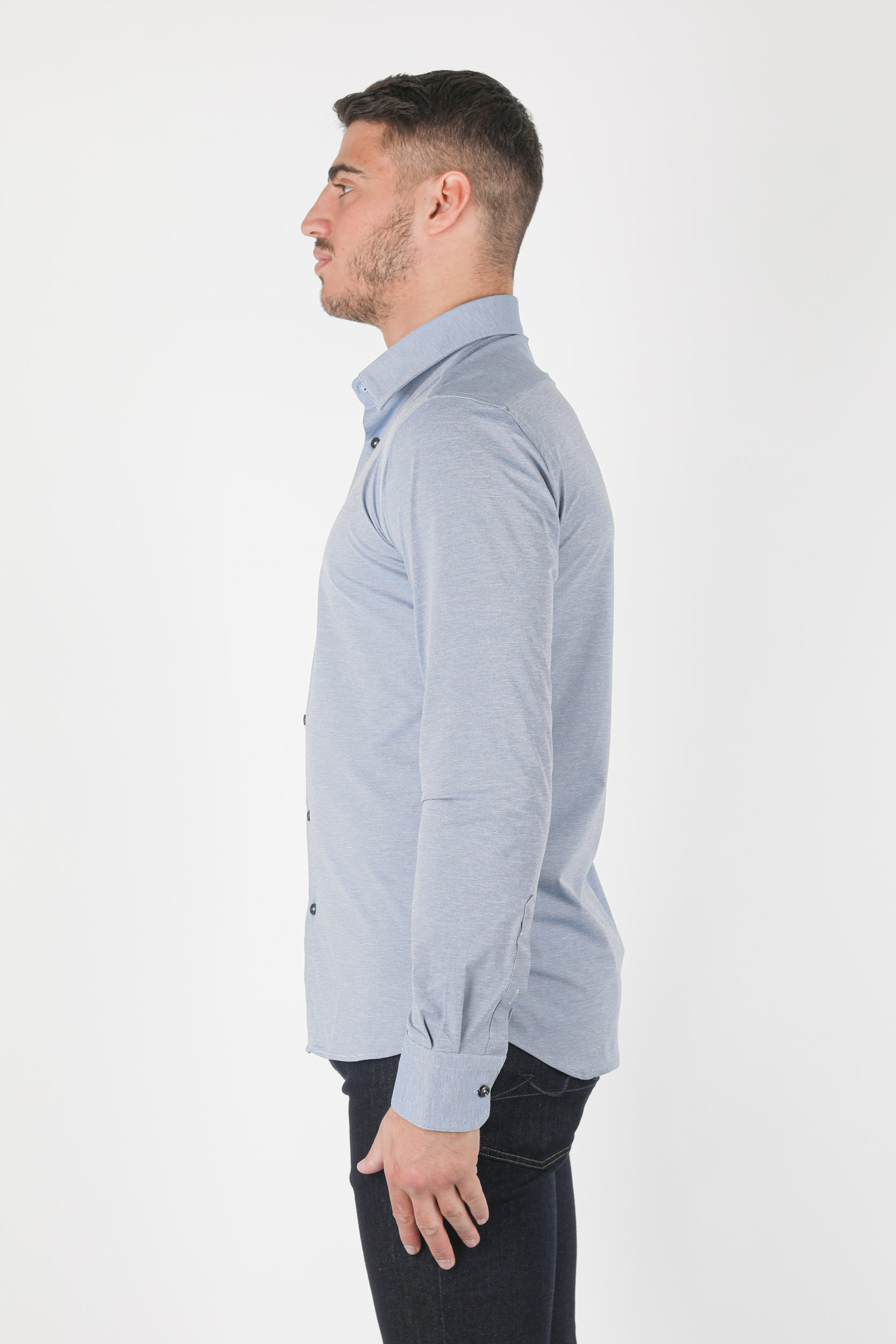 CHEMISE RRD BLEU CHINE 21188-V07