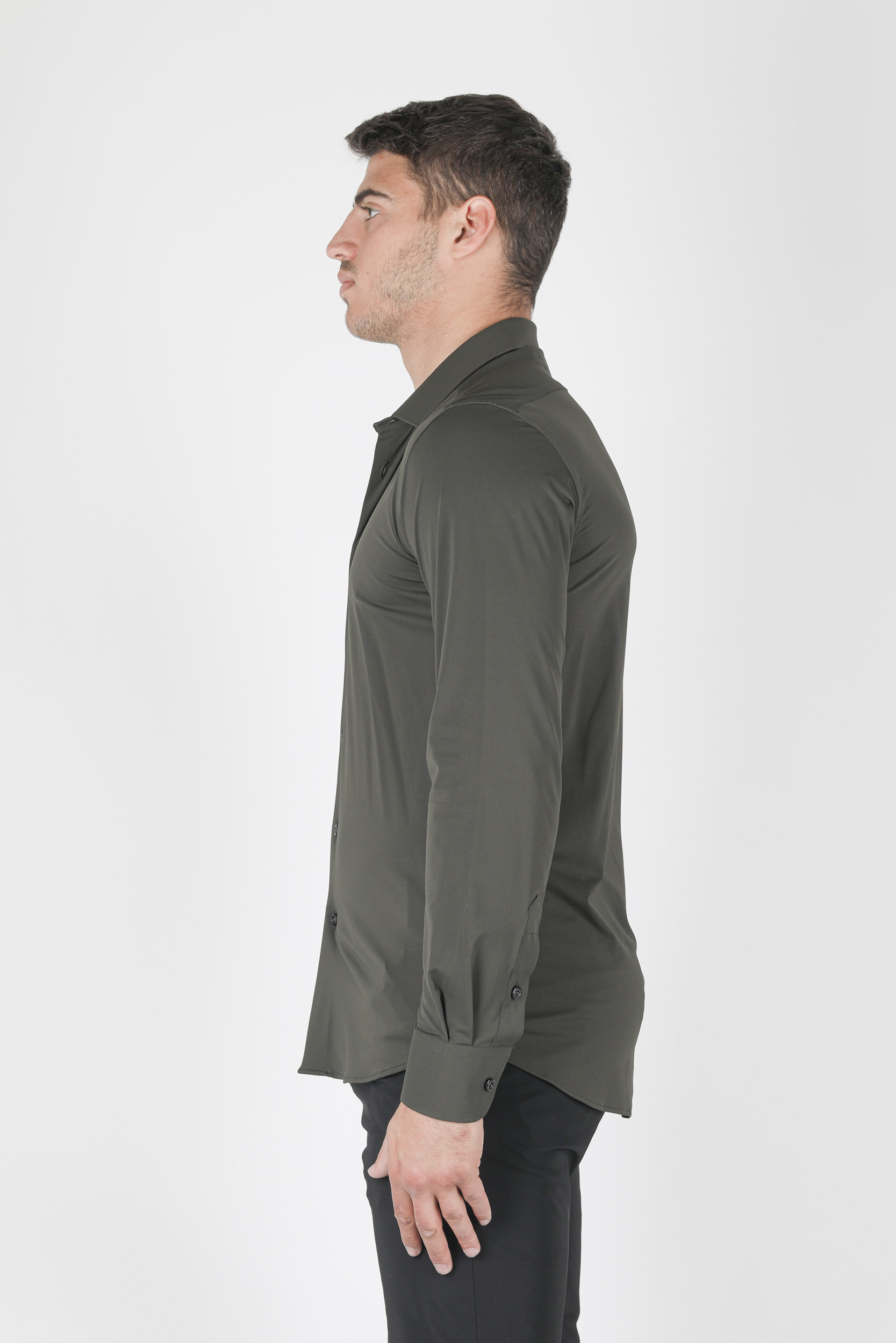 CHEMISE RRD KAKI 21181-21