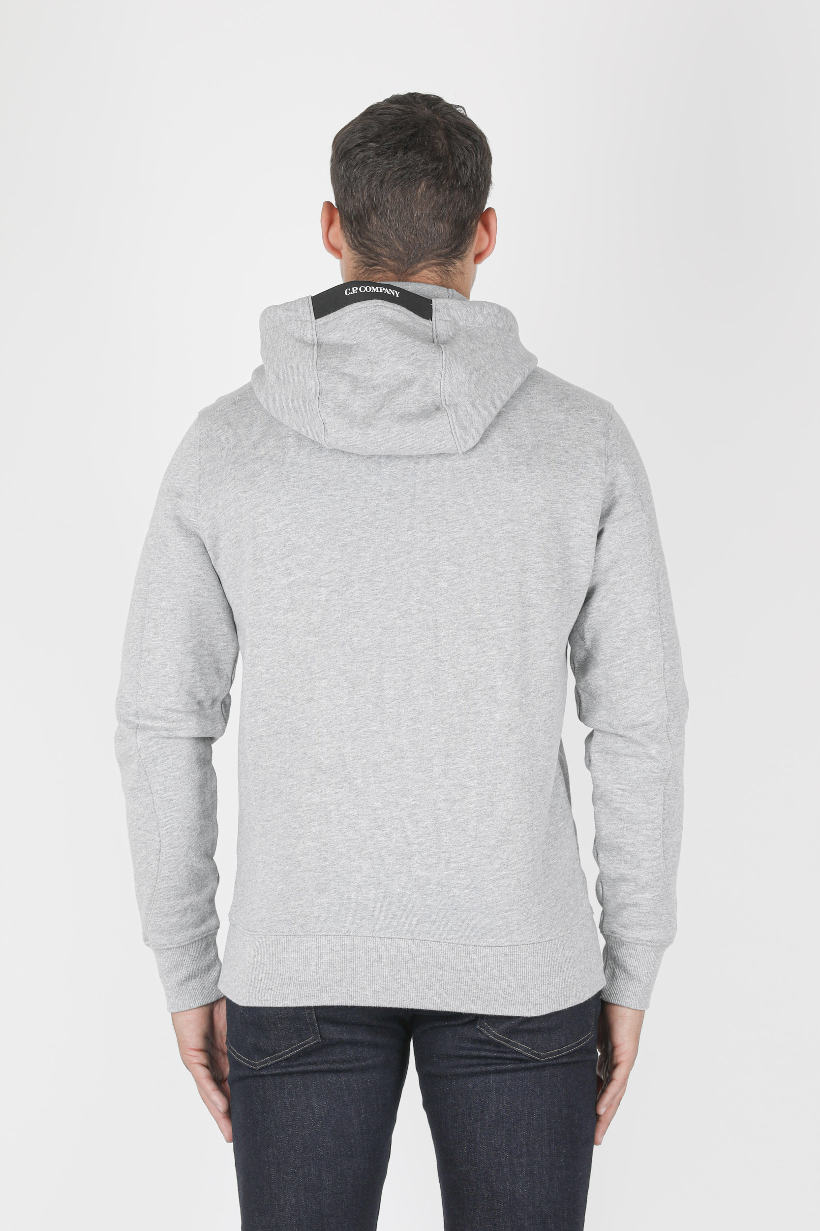 SWEAT A CAPUCHE C.P COMPANY GRIS S047A-M93