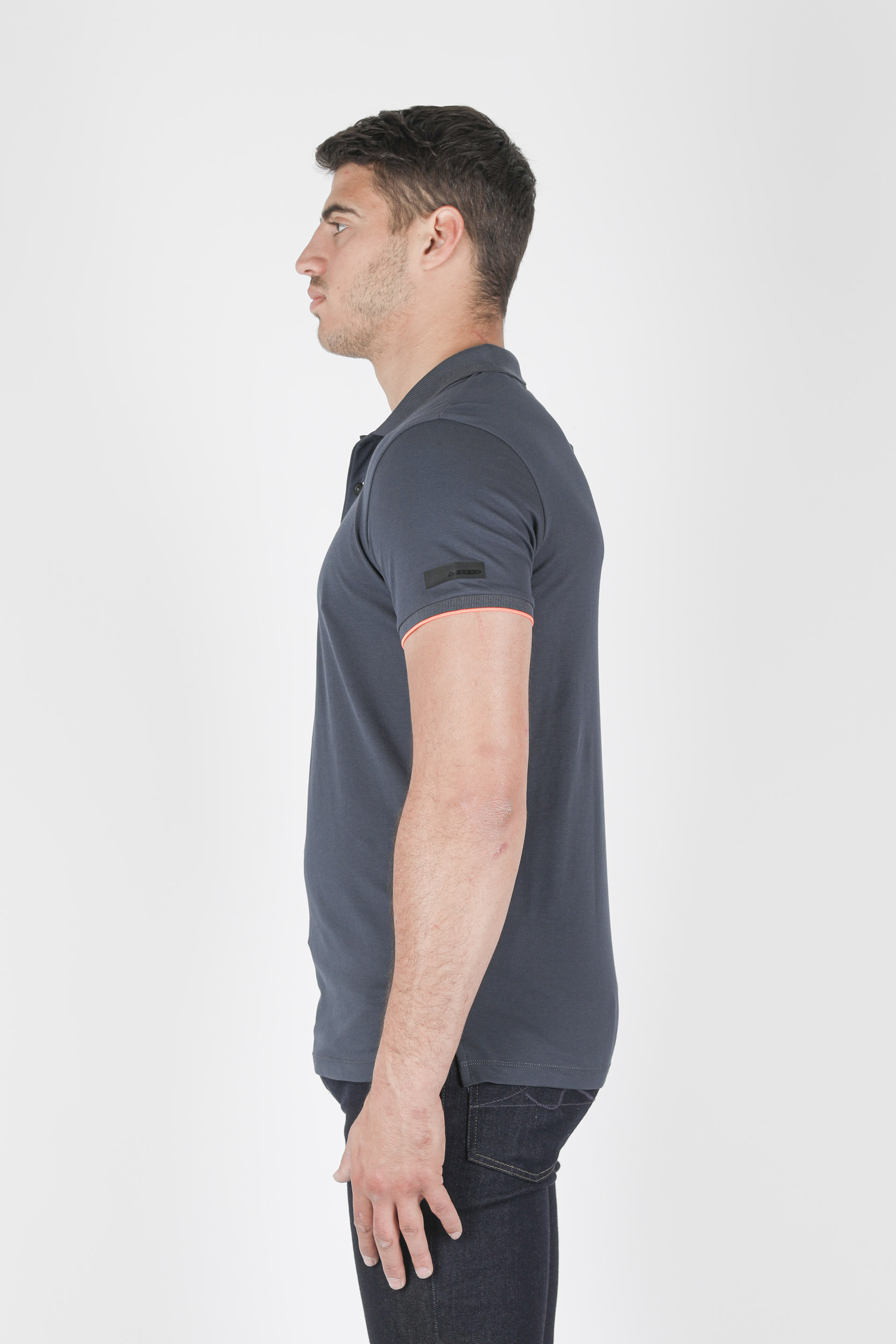 POLO RRD GRIS/BLEU 21166-61