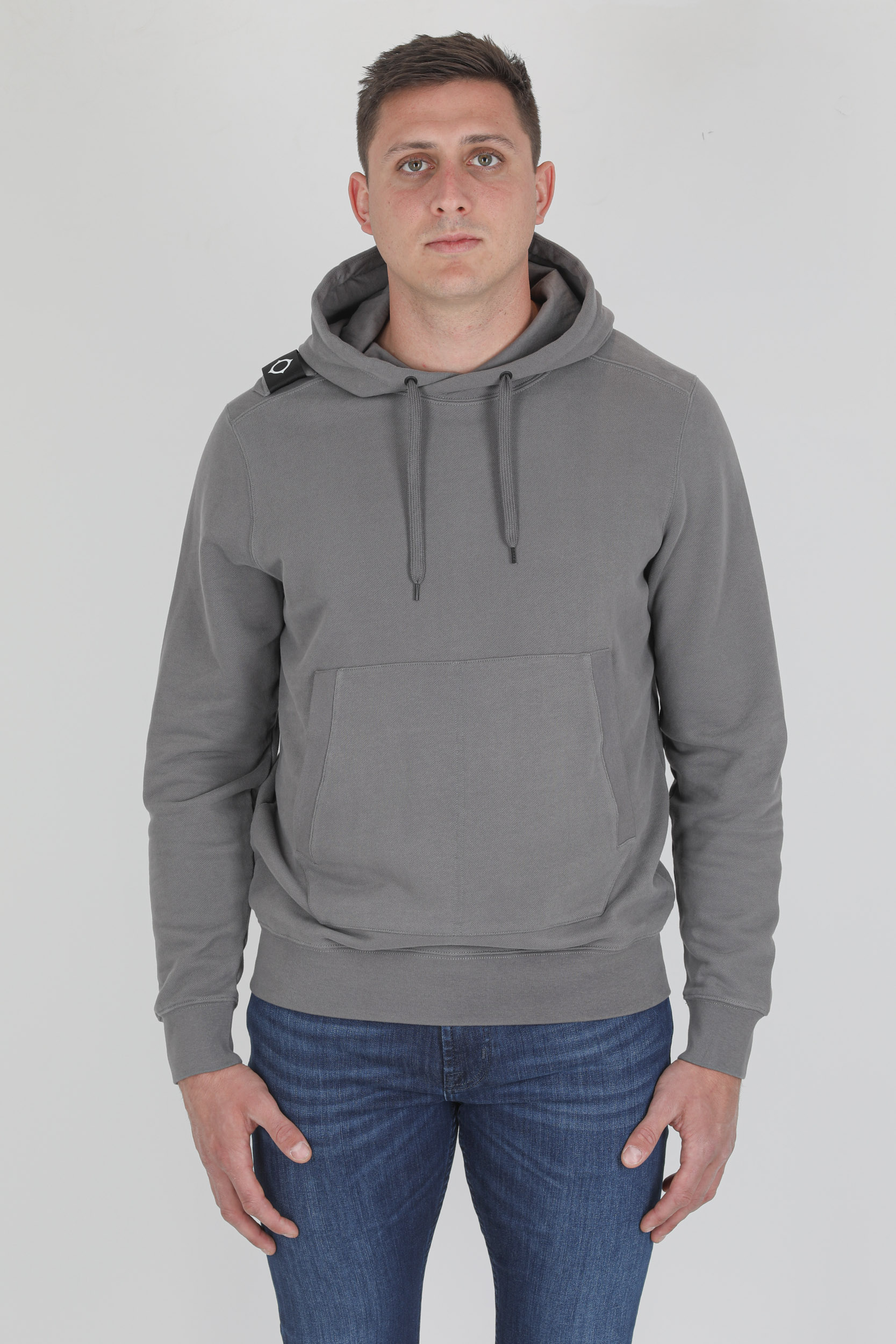 SWEAT A CAPUCHE GRIS MASTRUM MAS4465-M019