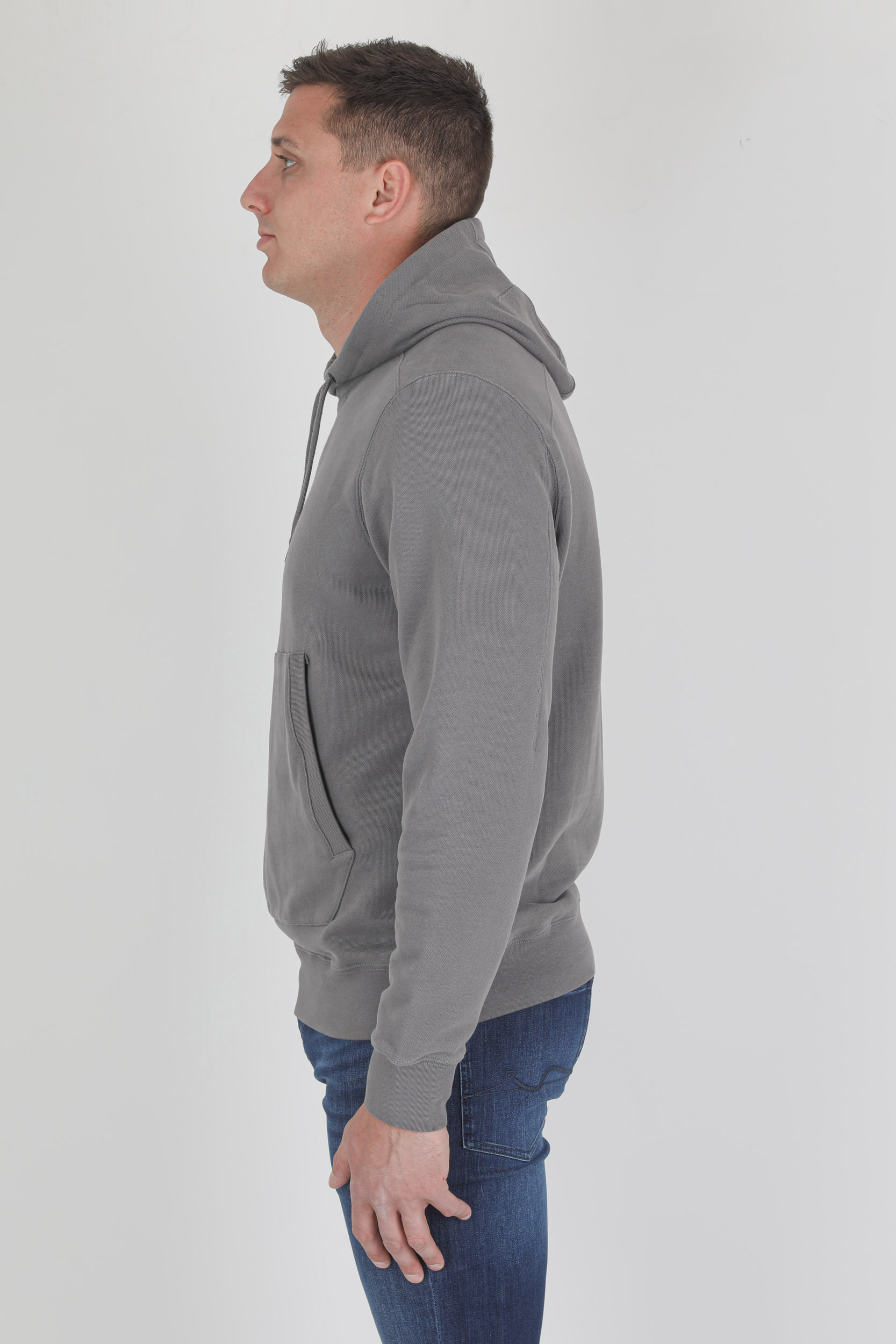 SWEAT A CAPUCHE GRIS MASTRUM MAS4465-M019