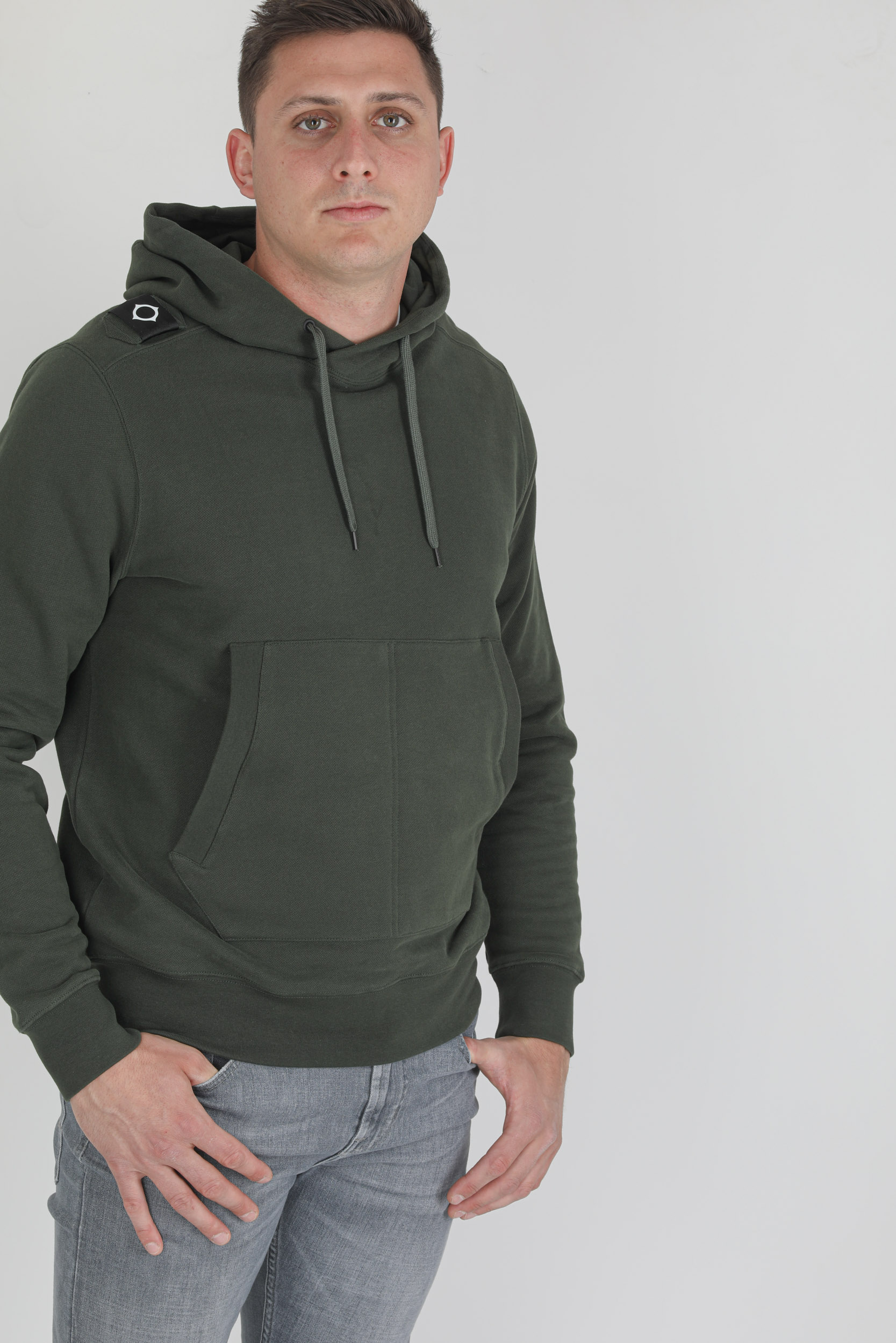 SWEAT A CAPUCHE MASTRUM KAKI MAS4465-M306
