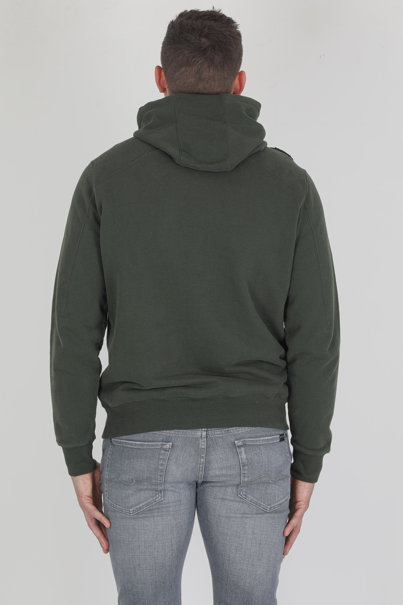 SWEAT A CAPUCHE MASTRUM KAKI MAS4465-M306