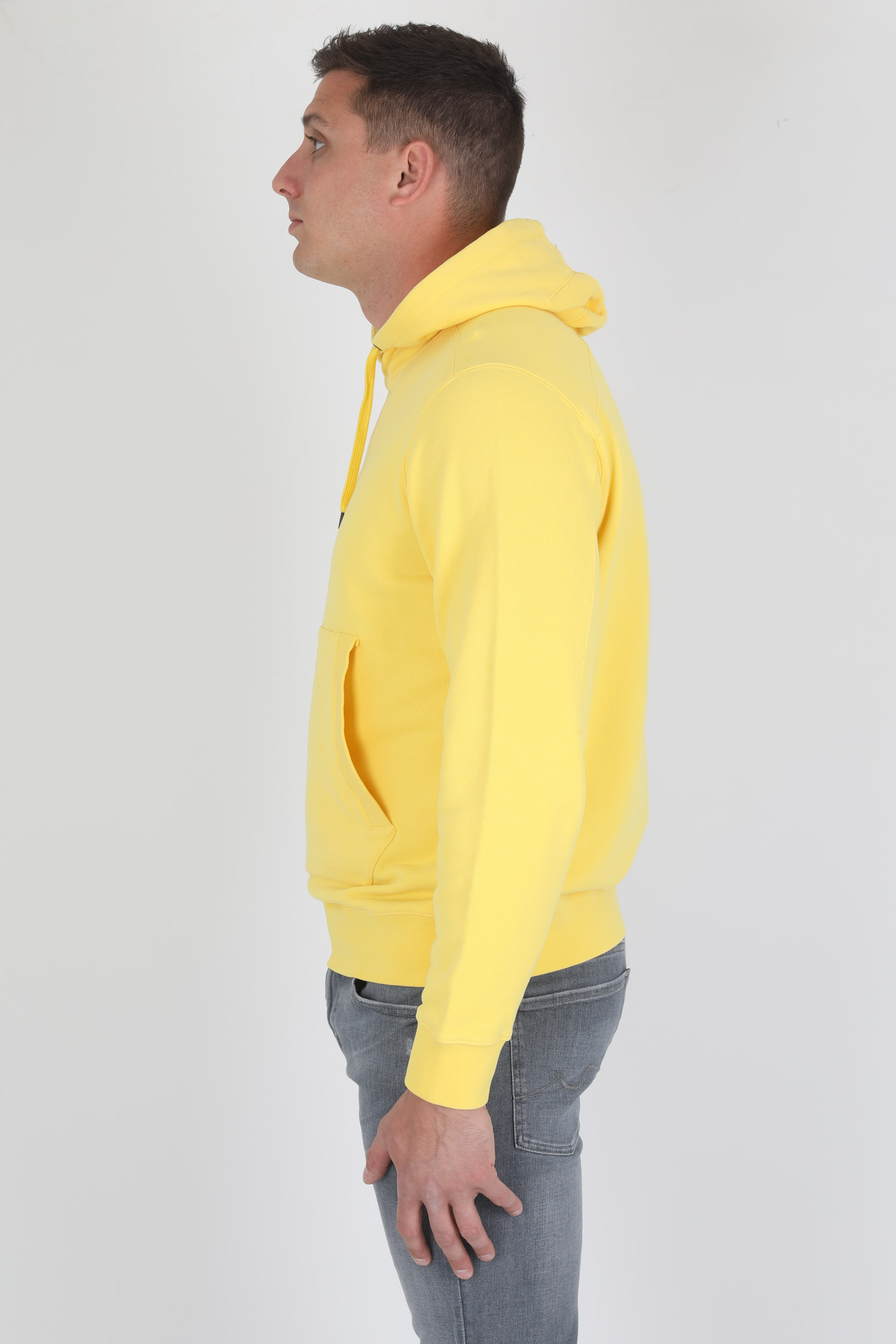 SWEAT A CAPUCHE JAUNE MASTRUM MAS4465-M711