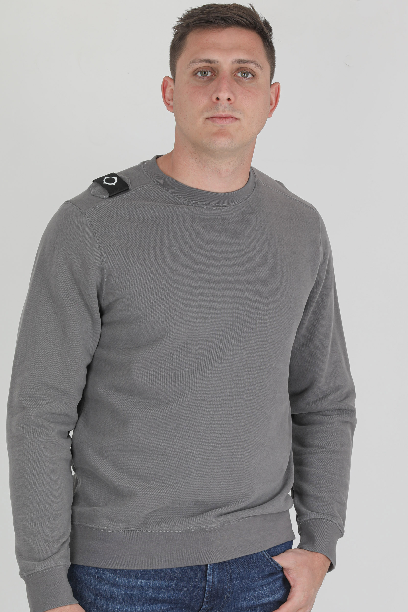 SWEAT GRIS MASTRUM MAS4470-M019