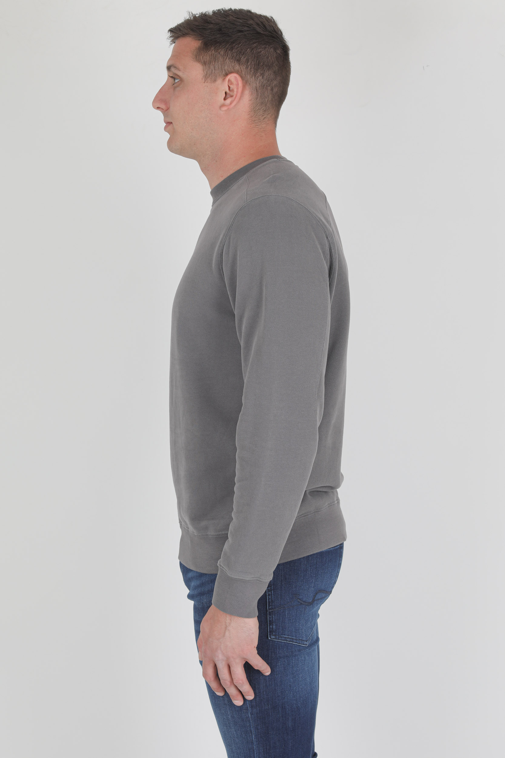 SWEAT GRIS MASTRUM MAS4470-M019