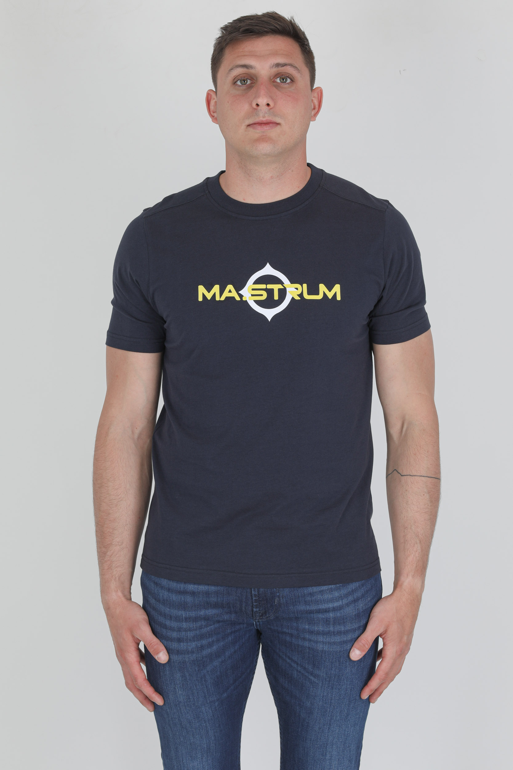 T-SHIRT LOGO MARINE MASTRUM MAS8369-M428