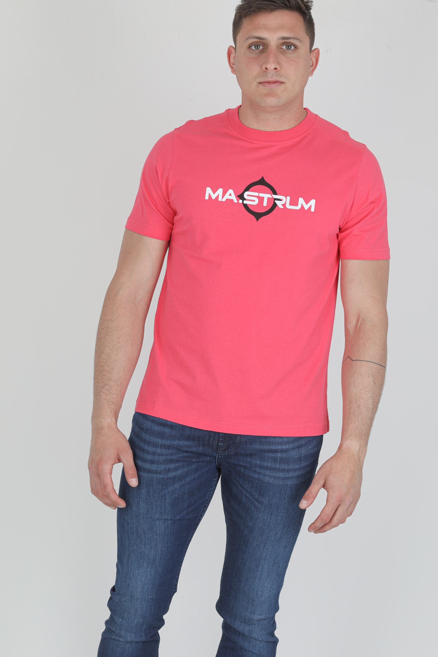 T-SHIRT LOGO ROSE MASTRUM MAS8369-M524