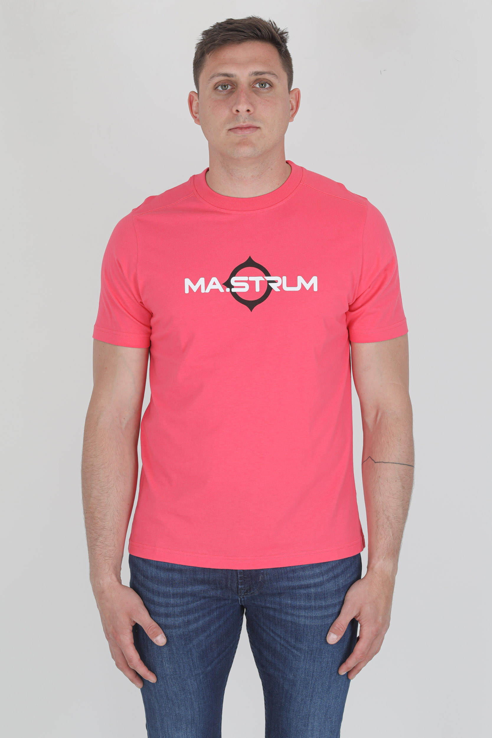T-SHIRT LOGO ROSE MASTRUM MAS8369-M524