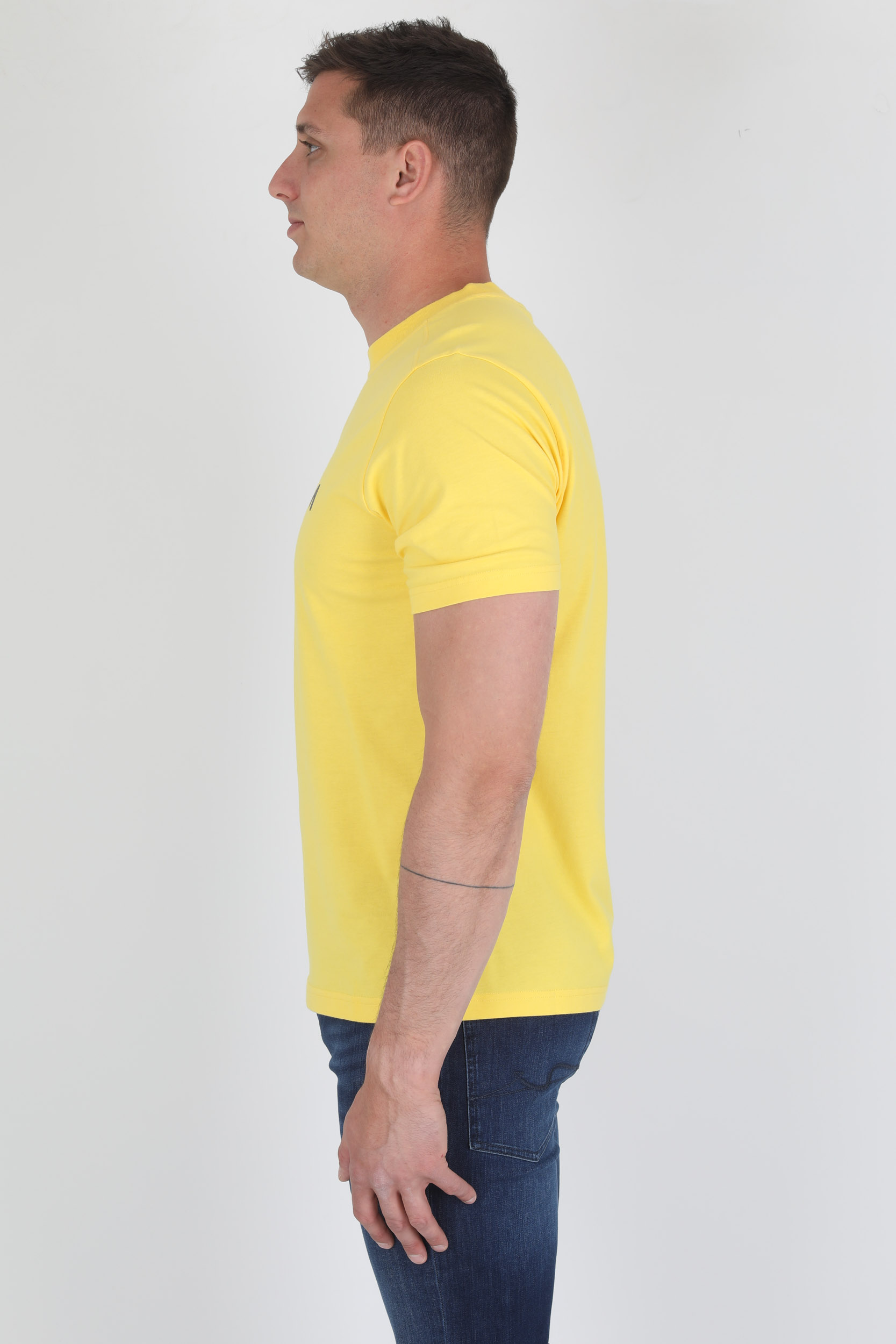 T-SHIRT LOGO JAUNE MASTRUM MAS8369-M711