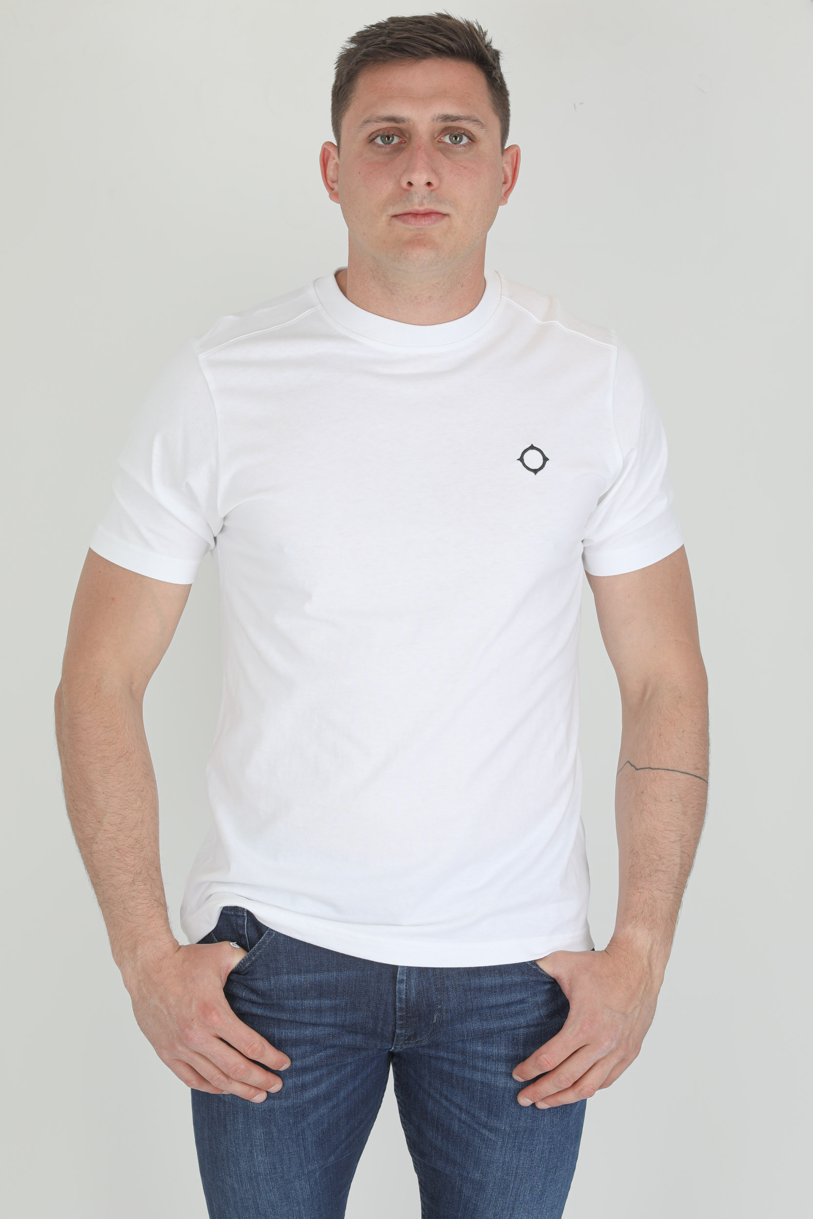 T-SHIRT BLANC MASTRUM MAS8371-M100