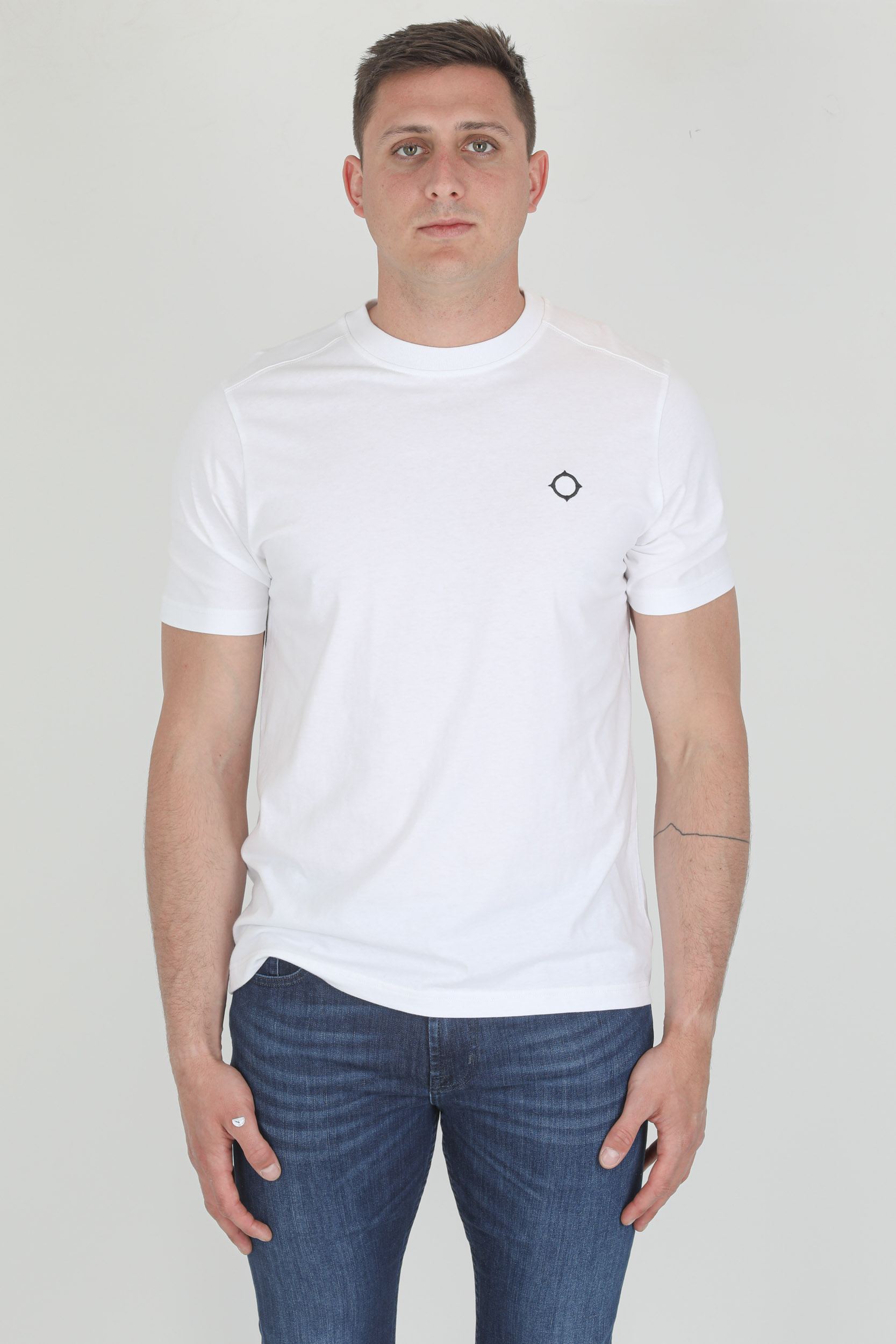 T-SHIRT BLANC MASTRUM MAS8371-M100