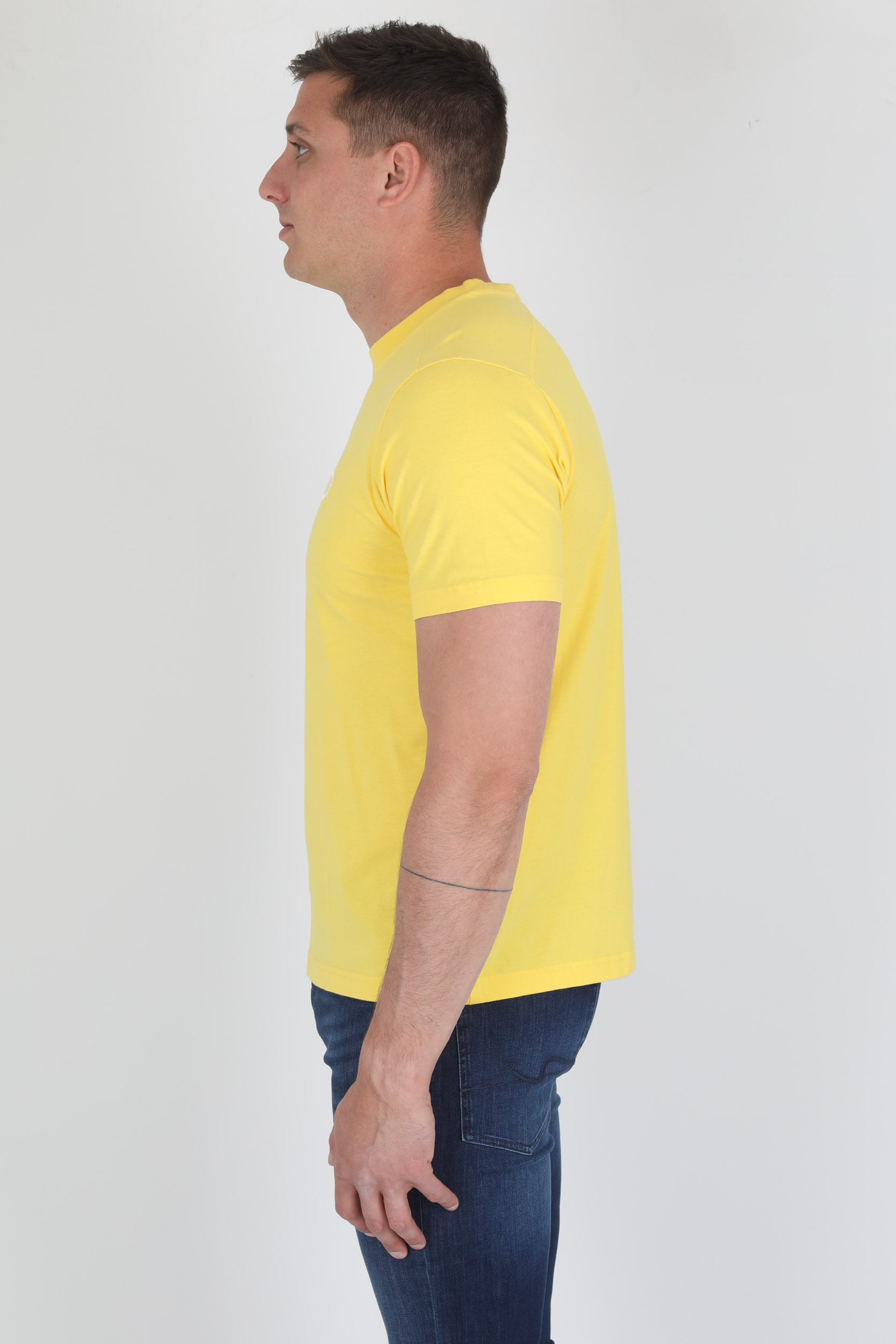 T-SHIRT JAUNE MASTRUM MAS8371-M711