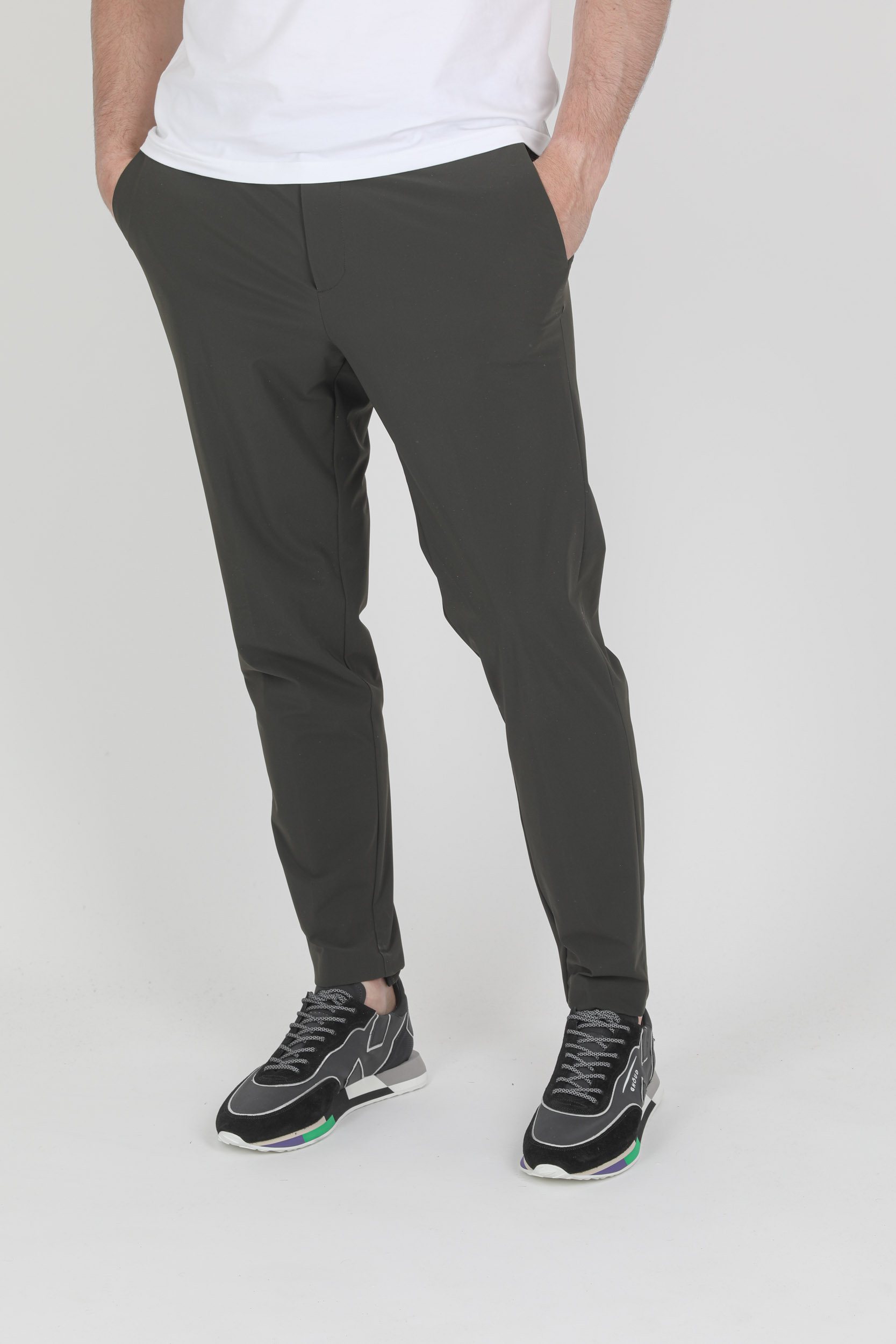 PANTALON CAROTTE KAKI RRD 21203-21