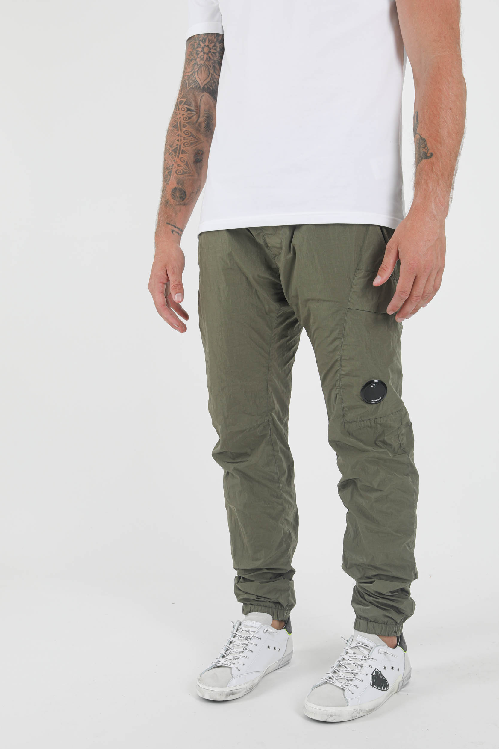 PANTALON C.P COMPANY NYLON METAL KAKI A167A-665