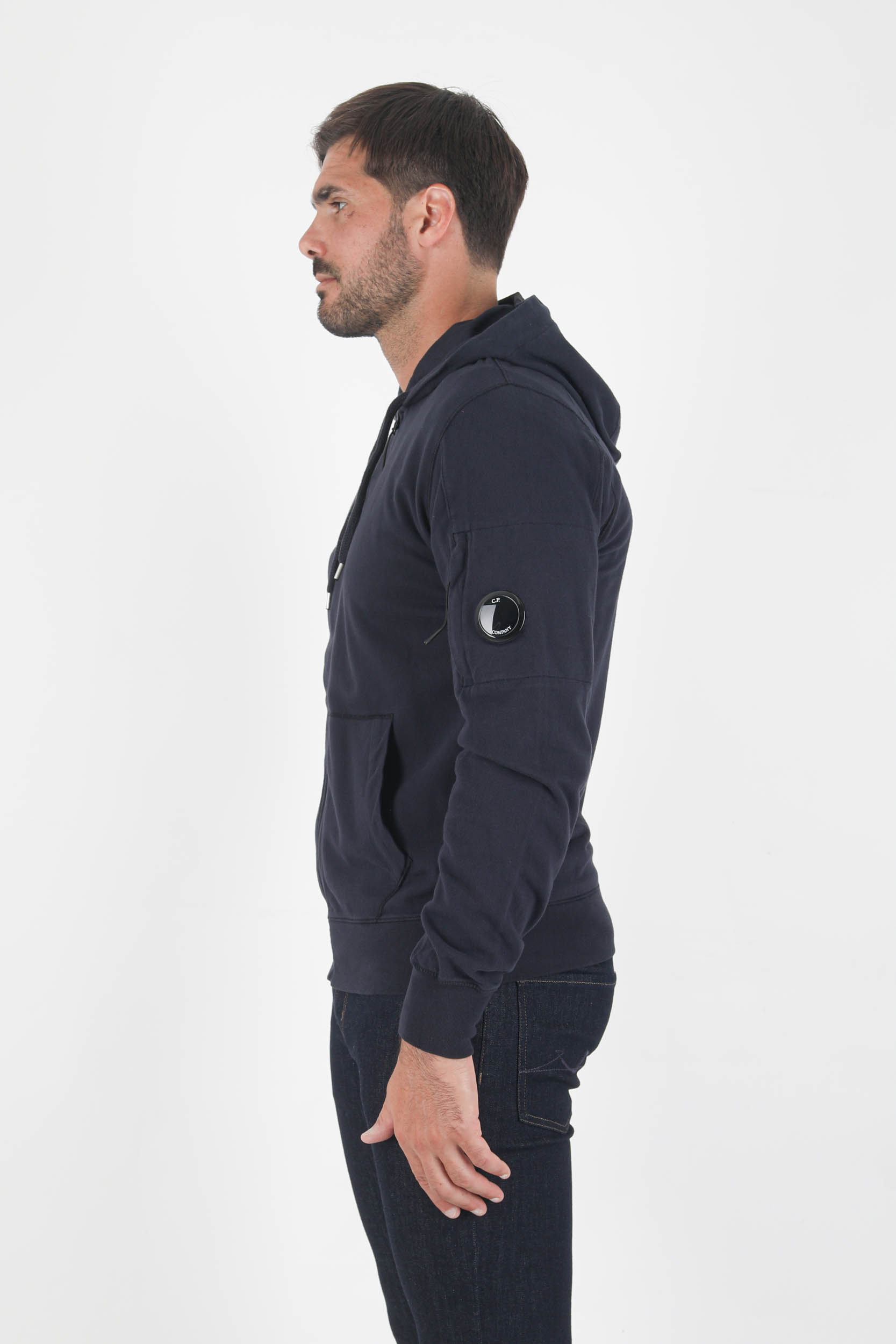 SWEAT ZIPPE C.P COMPANY MARINE S077A-888