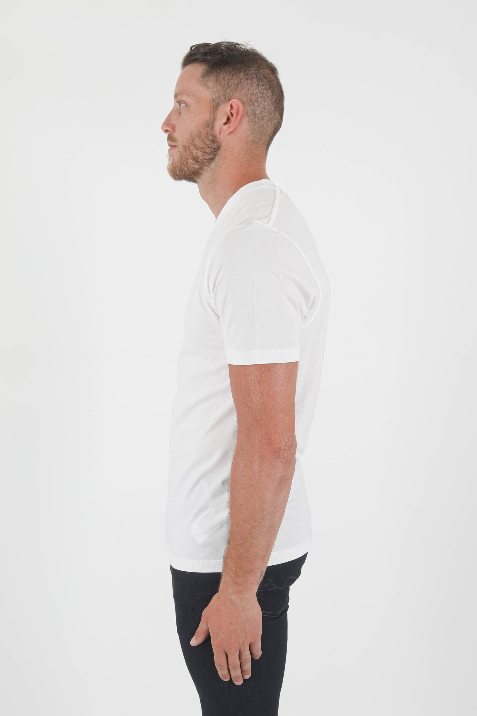 T-SHIRT C.P COMPANY BLANC S213A-103