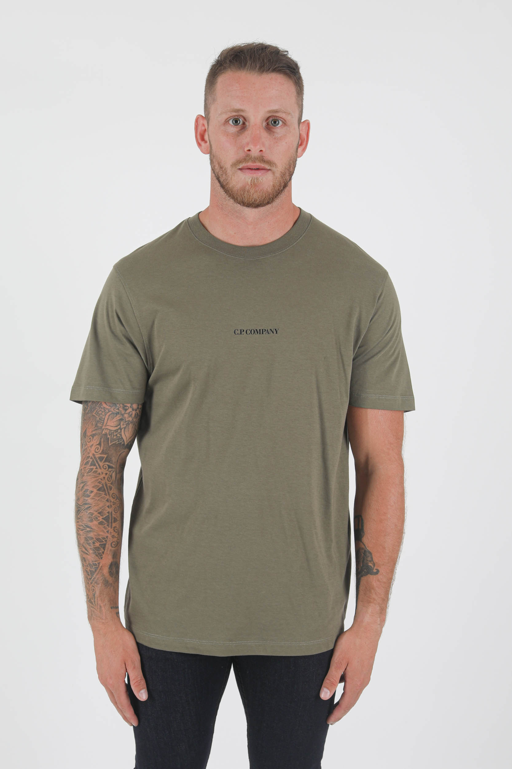 T-SHIRT C.P COMPANY KAKI S213A-665