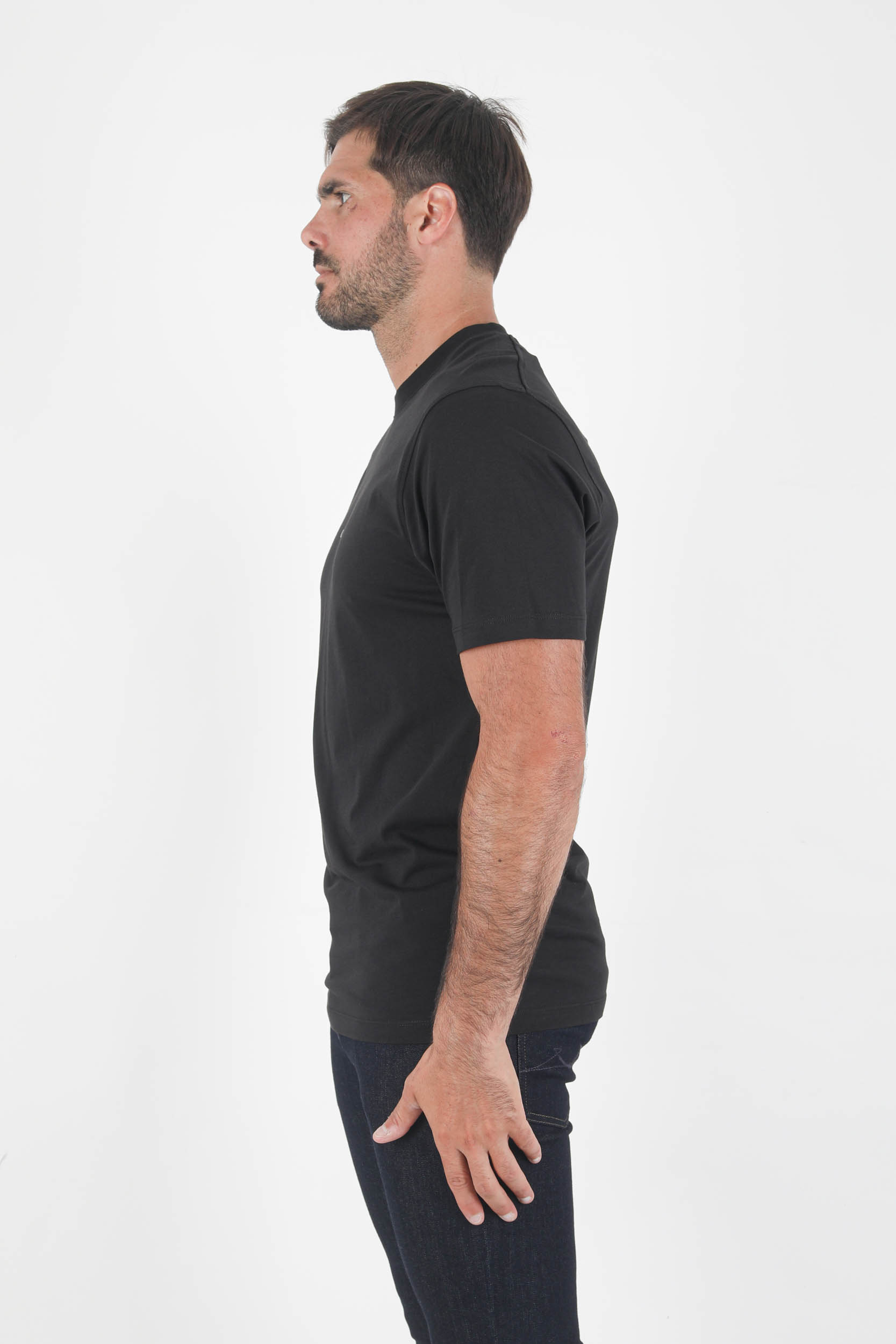 T-SHIRT C.P COMPANY NOIR S213A-999