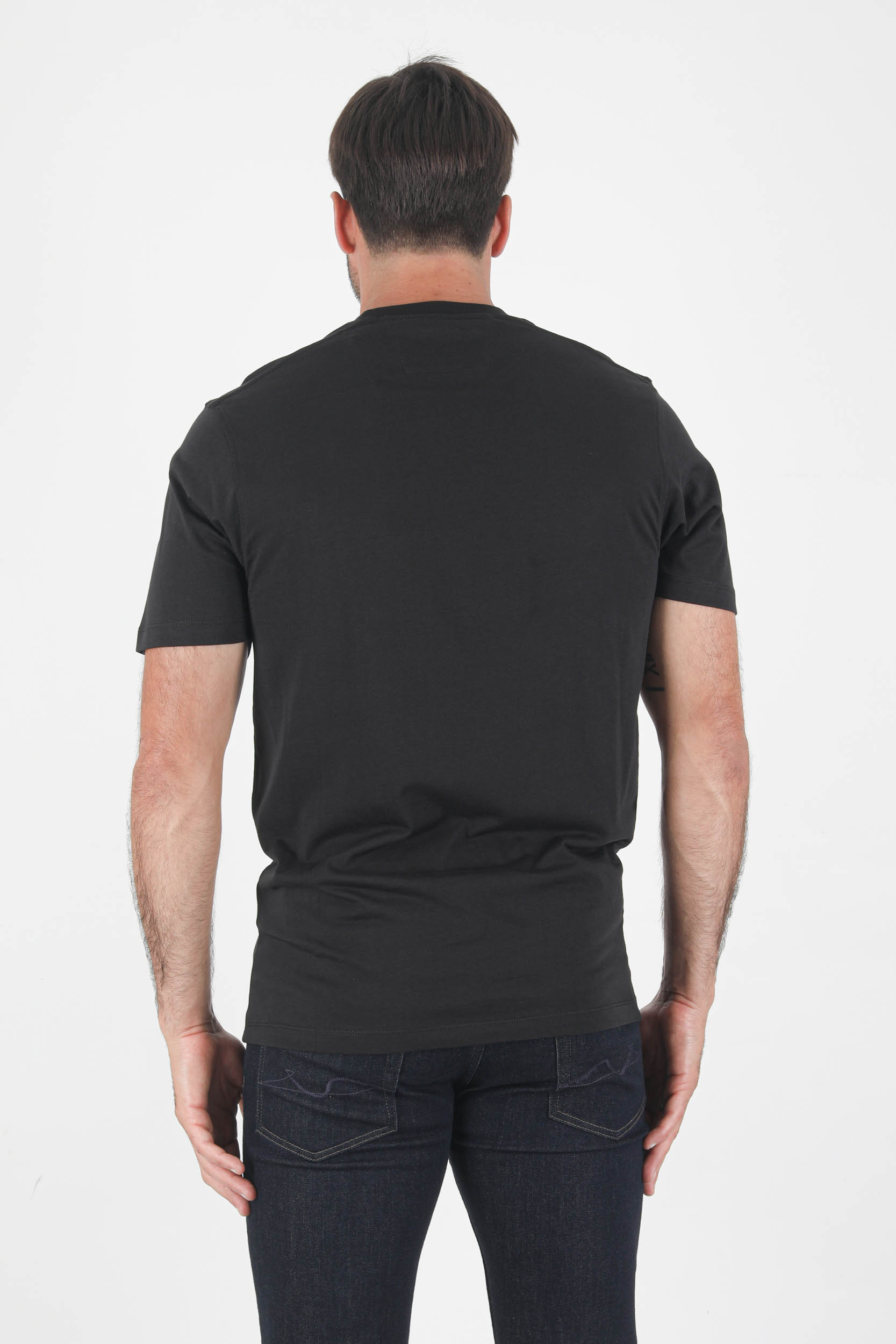 T-SHIRT C.P COMPANY NOIR S213A-999