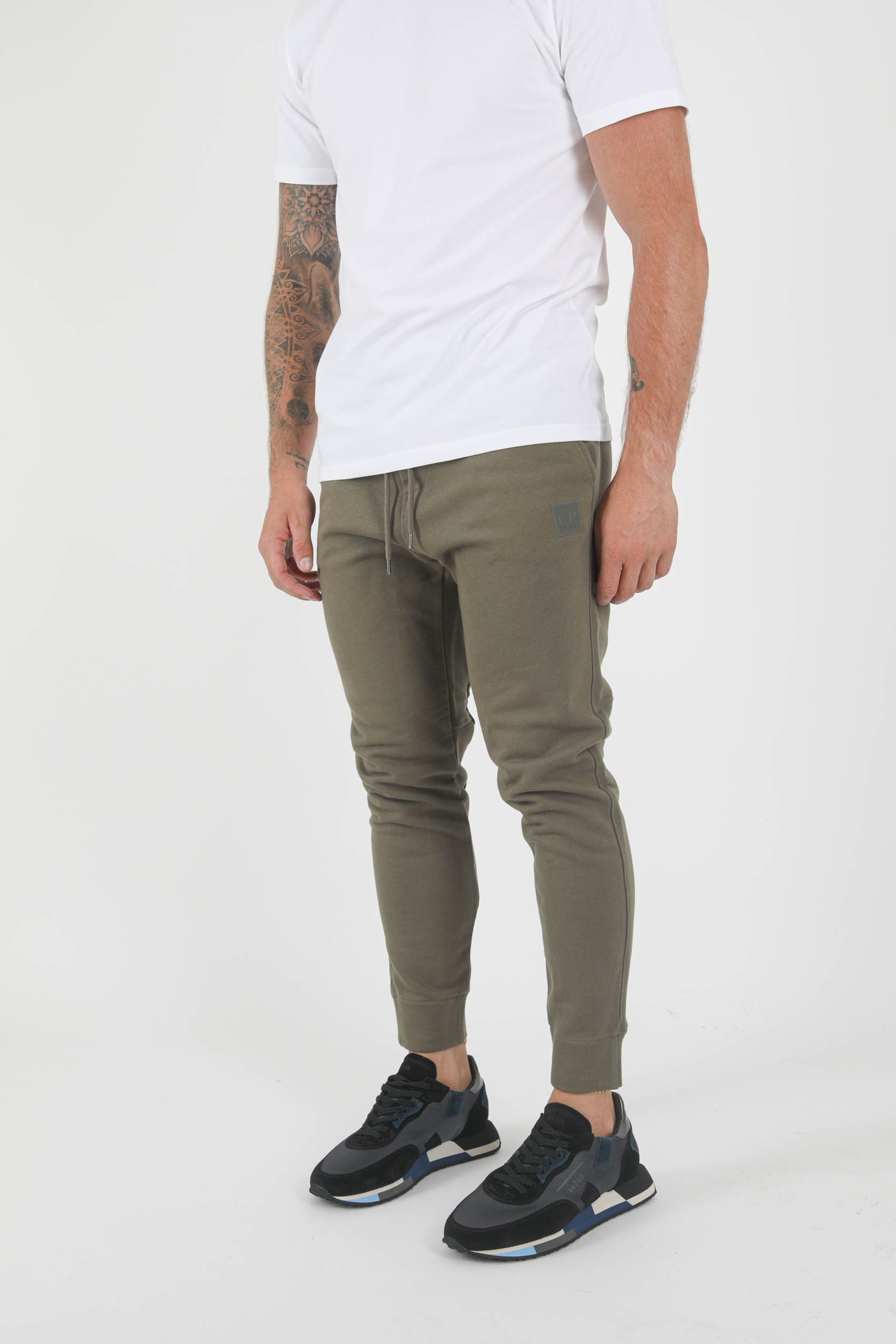 BAS DE JOGGING C.P COMPANY METROPOLIS KAKI P066A-665