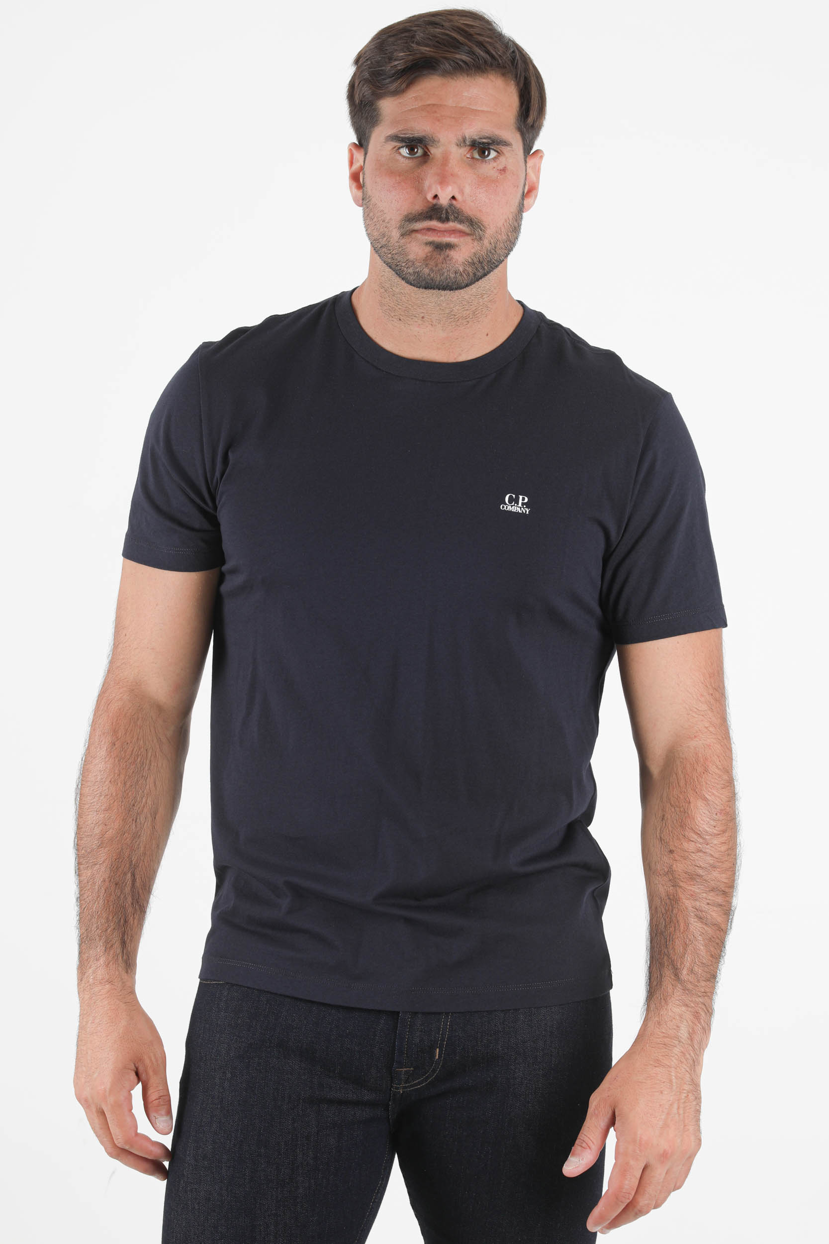 T-SHIRT C.P COMPANY PETIT LOGO MARINE S040A-888