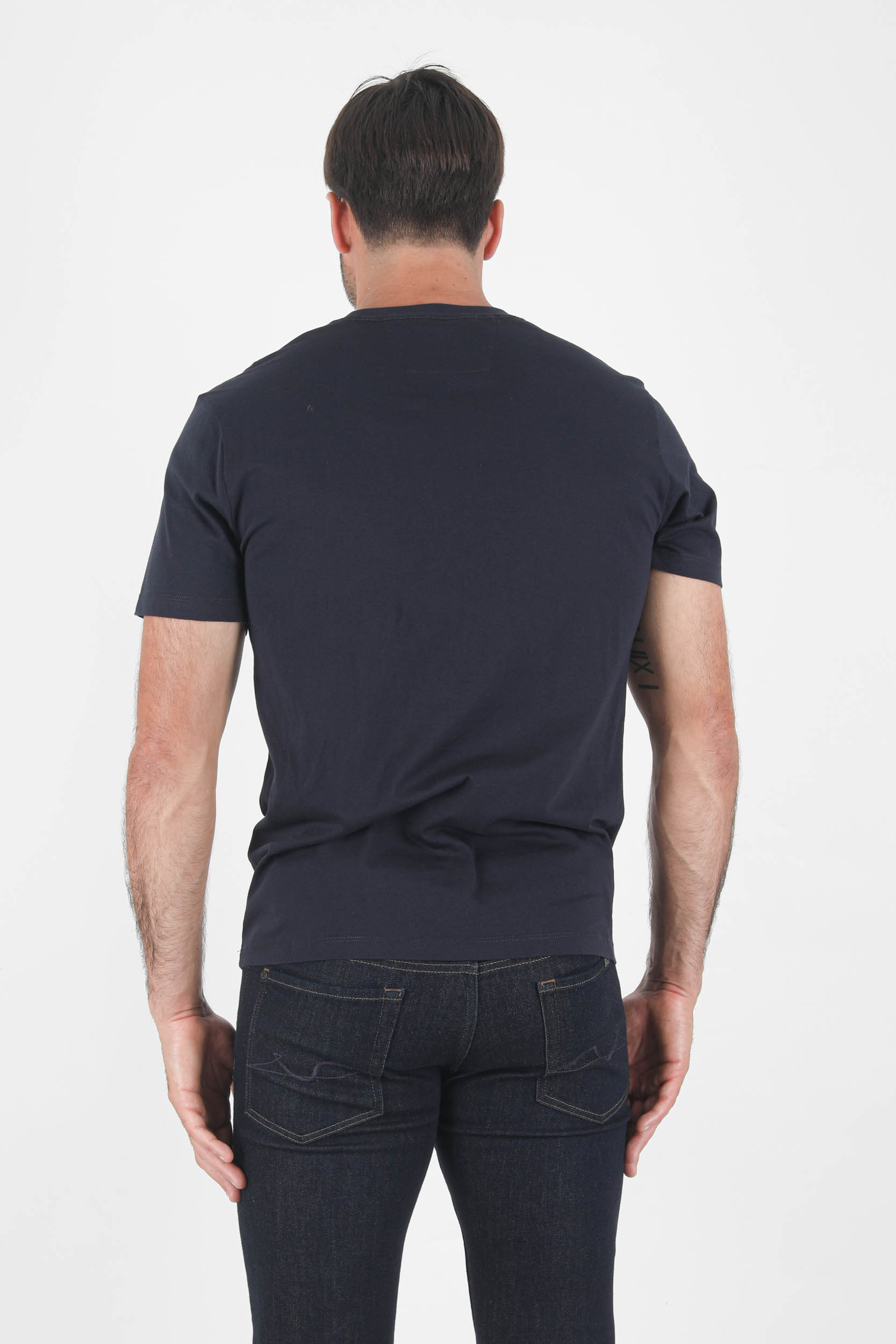 T-SHIRT C.P COMPANY PETIT LOGO MARINE S040A-888