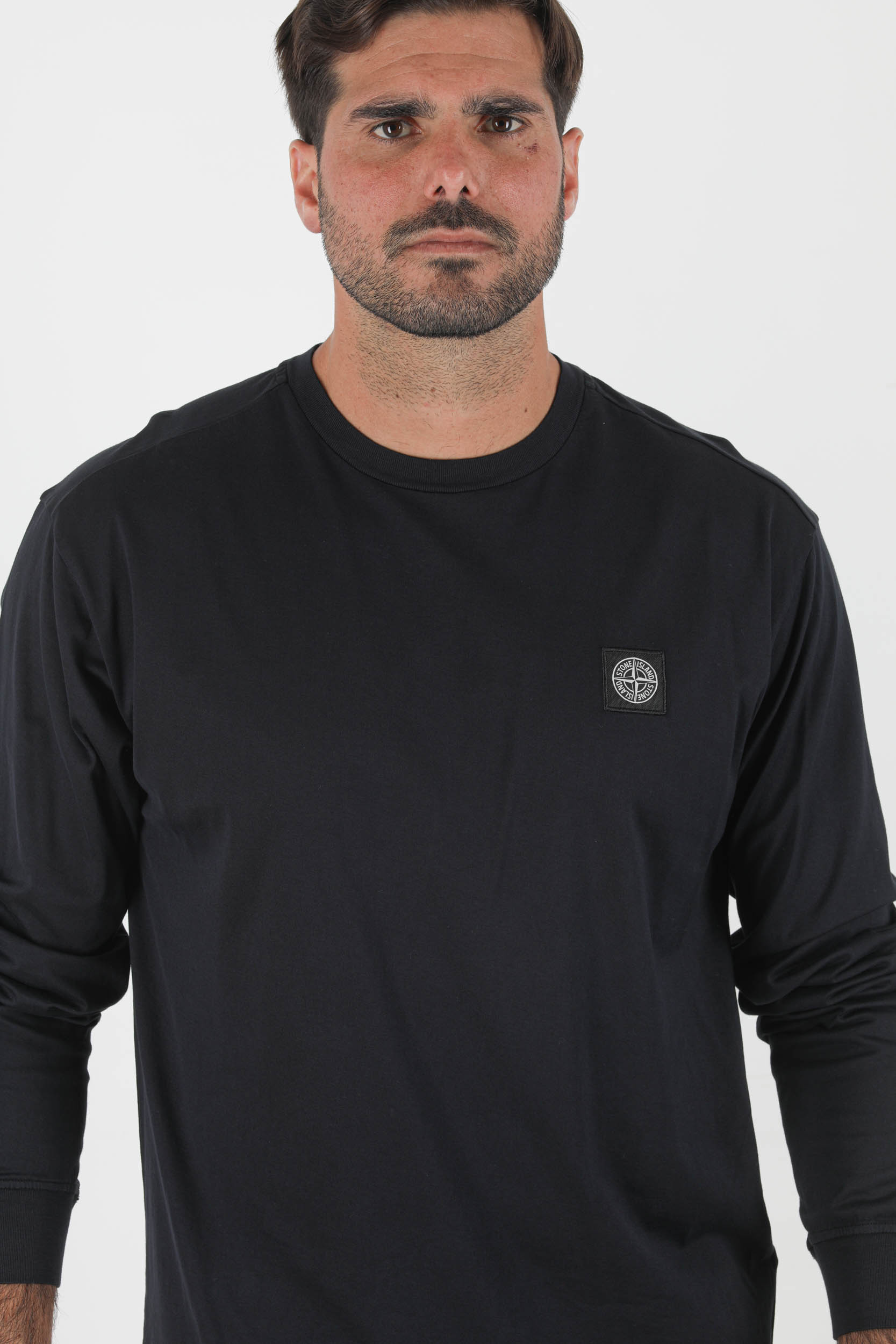 T-SHIRT A MANCHES LONGUES STONE ISLAND MARINE 751522713-V0020