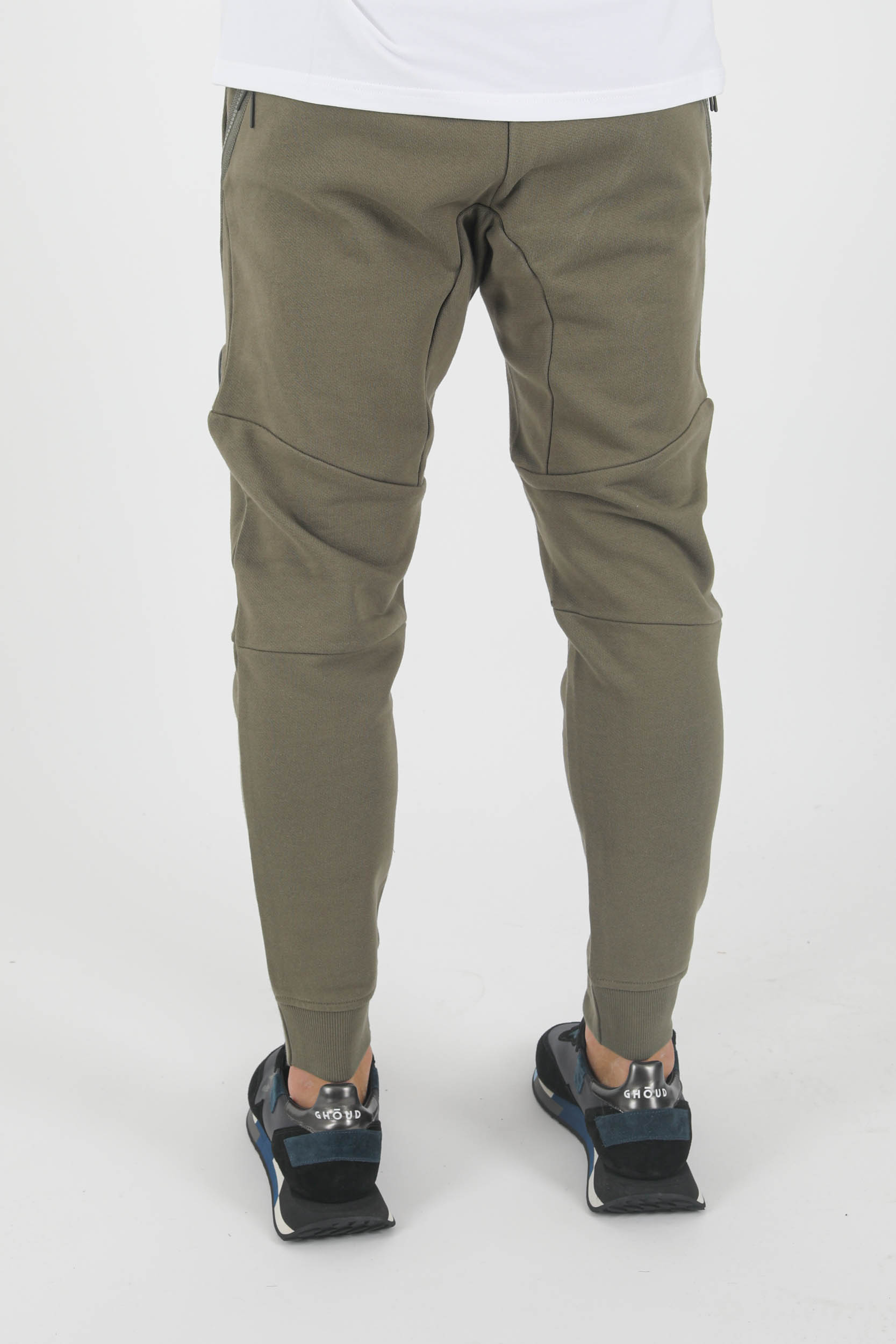 BAS DE JOGGING C.P COMPANY ZIPPE KAKI P061A-665