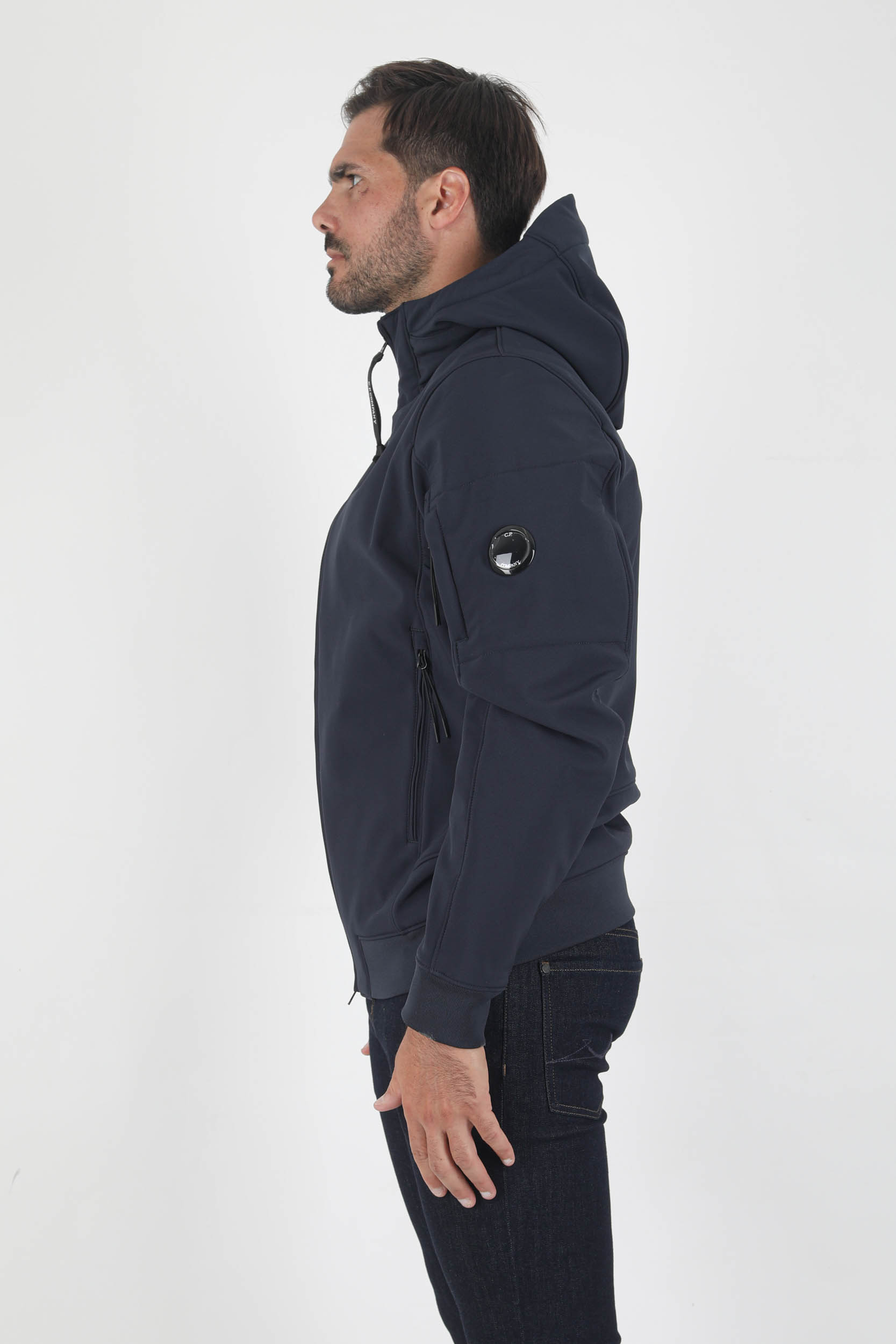 BLOUSON SOFT SHELL-R MARINE HUBLOT W003-888