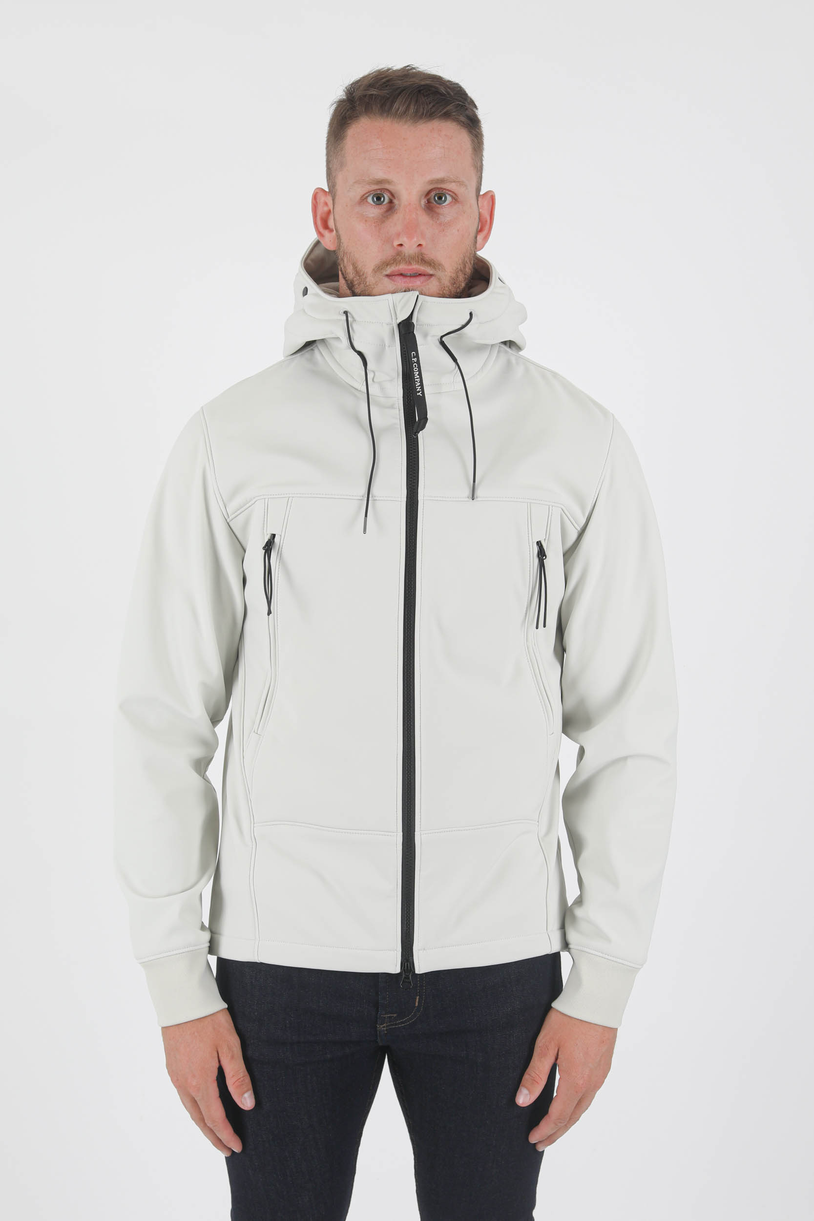 BLOUSON SOFT SHELL-R C.P COMPANY LUNETTE BEIGE W002A-116